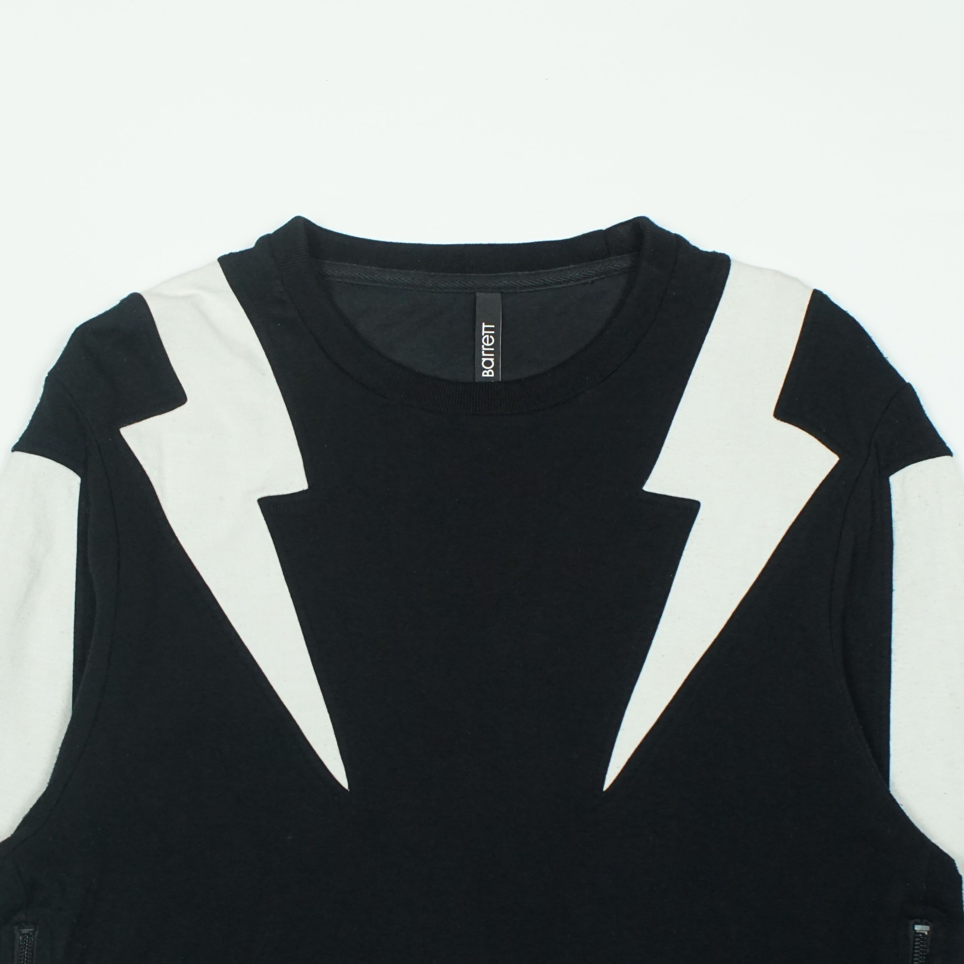 Neil Barrett *NoTariff Neil Barrett Thunderbolt Sweatshirt Size US XS / EU 42 / 0 - 2 Thumbnail