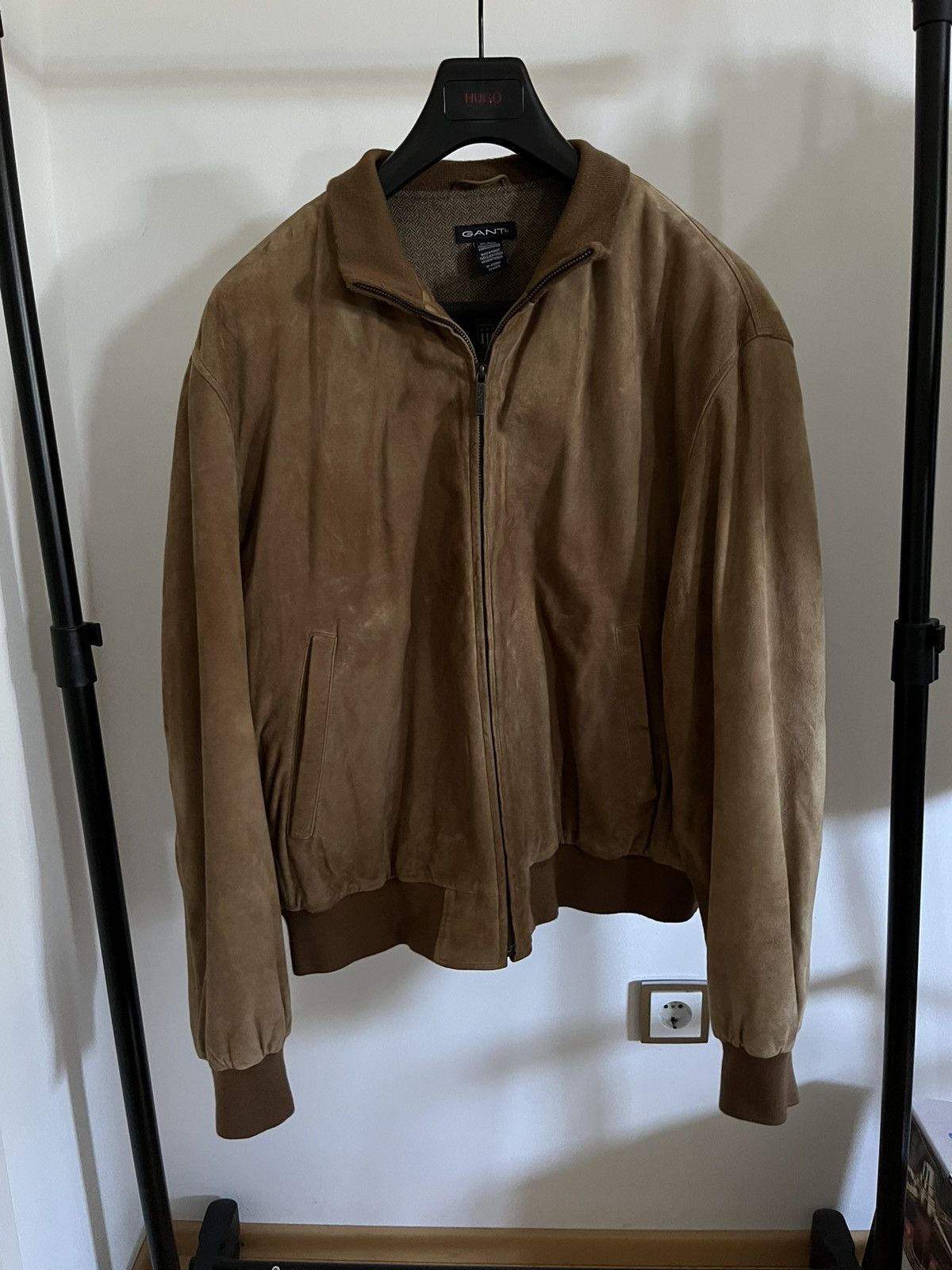 Gant GANT suede leather jacket park avenue lumber jacket Size US XL / EU 56 / 4 - 1 Thumbnail