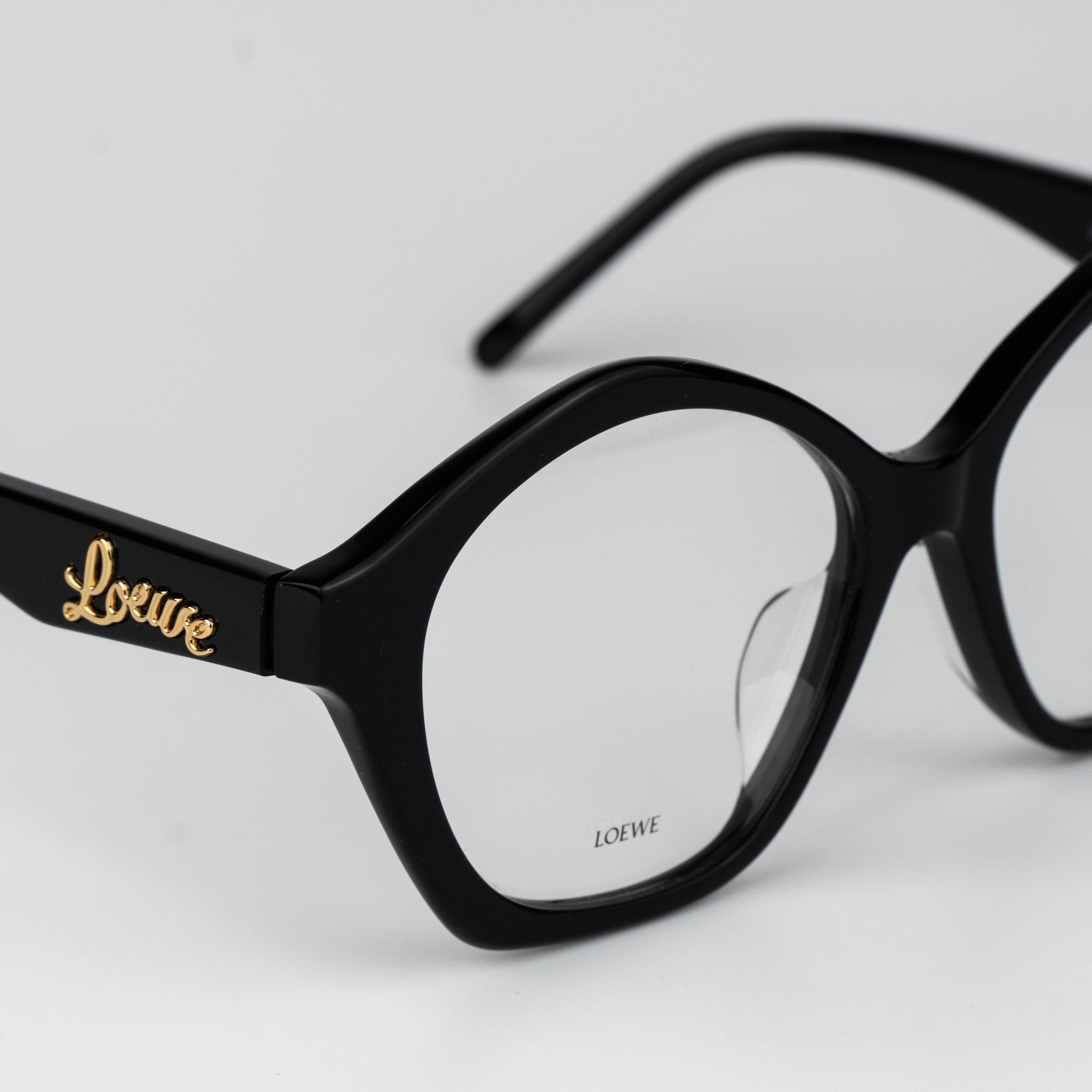 Loewe CURVY Women Eyeglasses LW50053F 001 NEW AUTHENTIC
