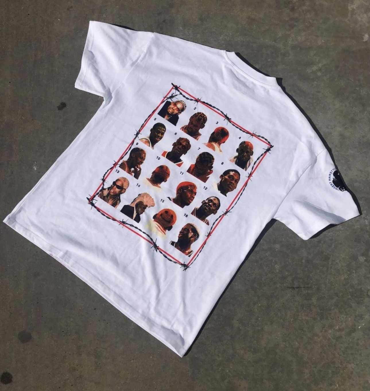 NBA × Sergio Calabasas Dennis Rodman HairCuts Tee Size US M / EU 48-50 / 2 - 1 Thumbnail