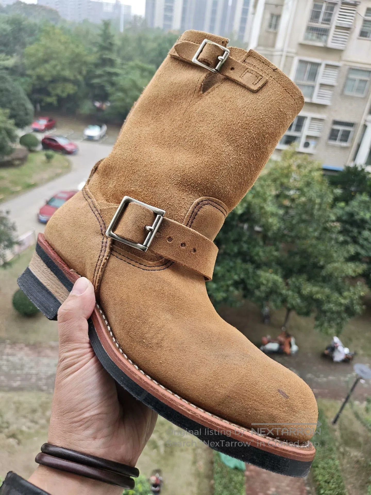 Red Wing Red Wing 8178 Suede Engineer Work Boot. Size US 7.5 / EU 40-41 - 4 Thumbnail