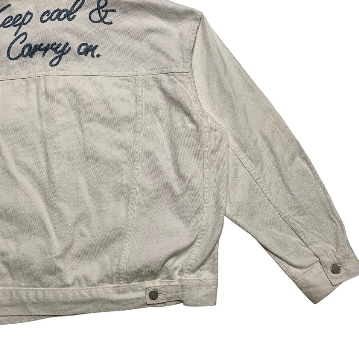 GU Gu x Peanuts Denim Jacket Size US XL / EU 56 / 4 - 7 Thumbnail