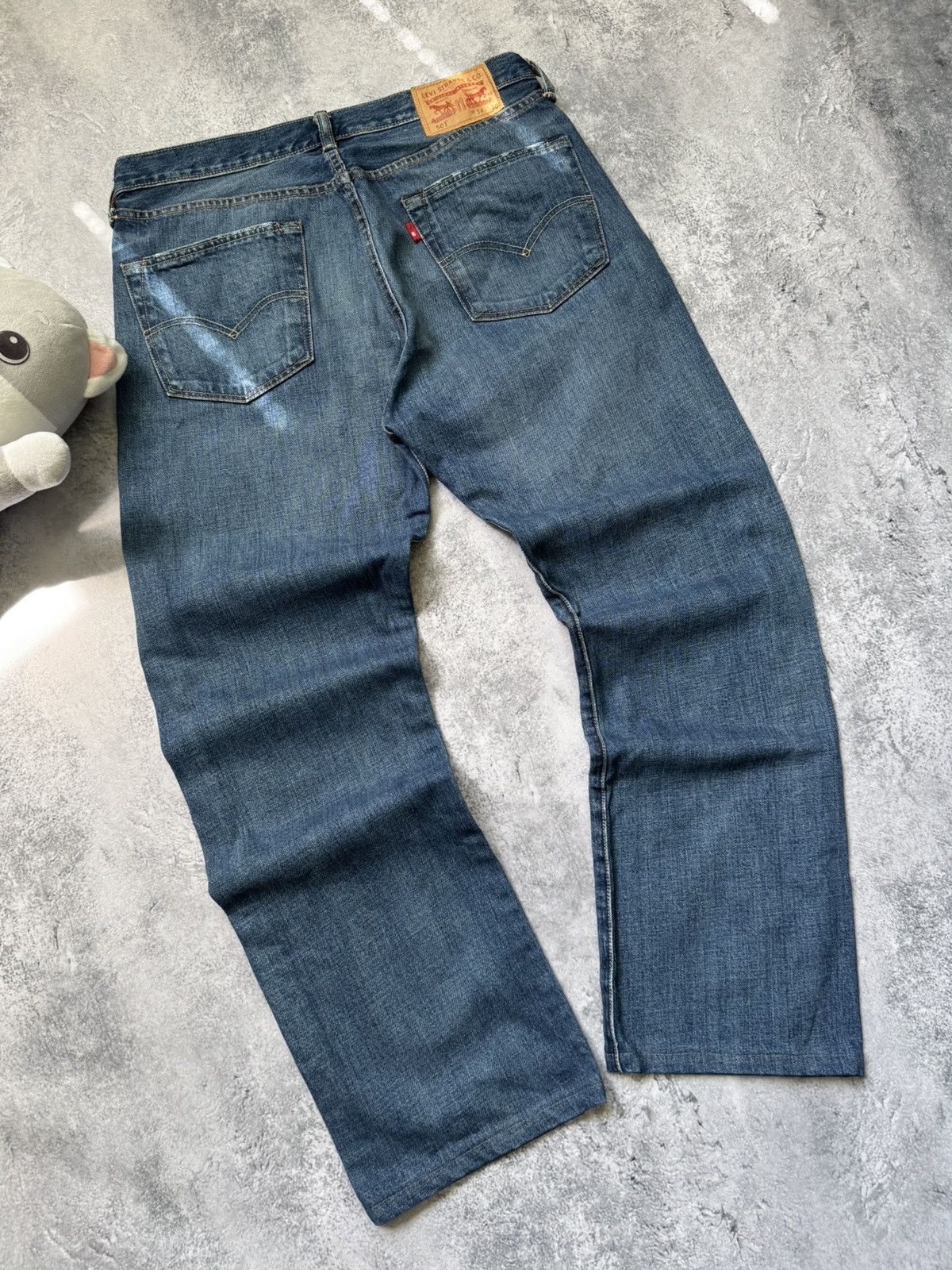 Levi's × Vintage Levis 501 Vintage Denim Jeans Size W34 L30 Size US 34 / EU 50 - 2 Thumbnail