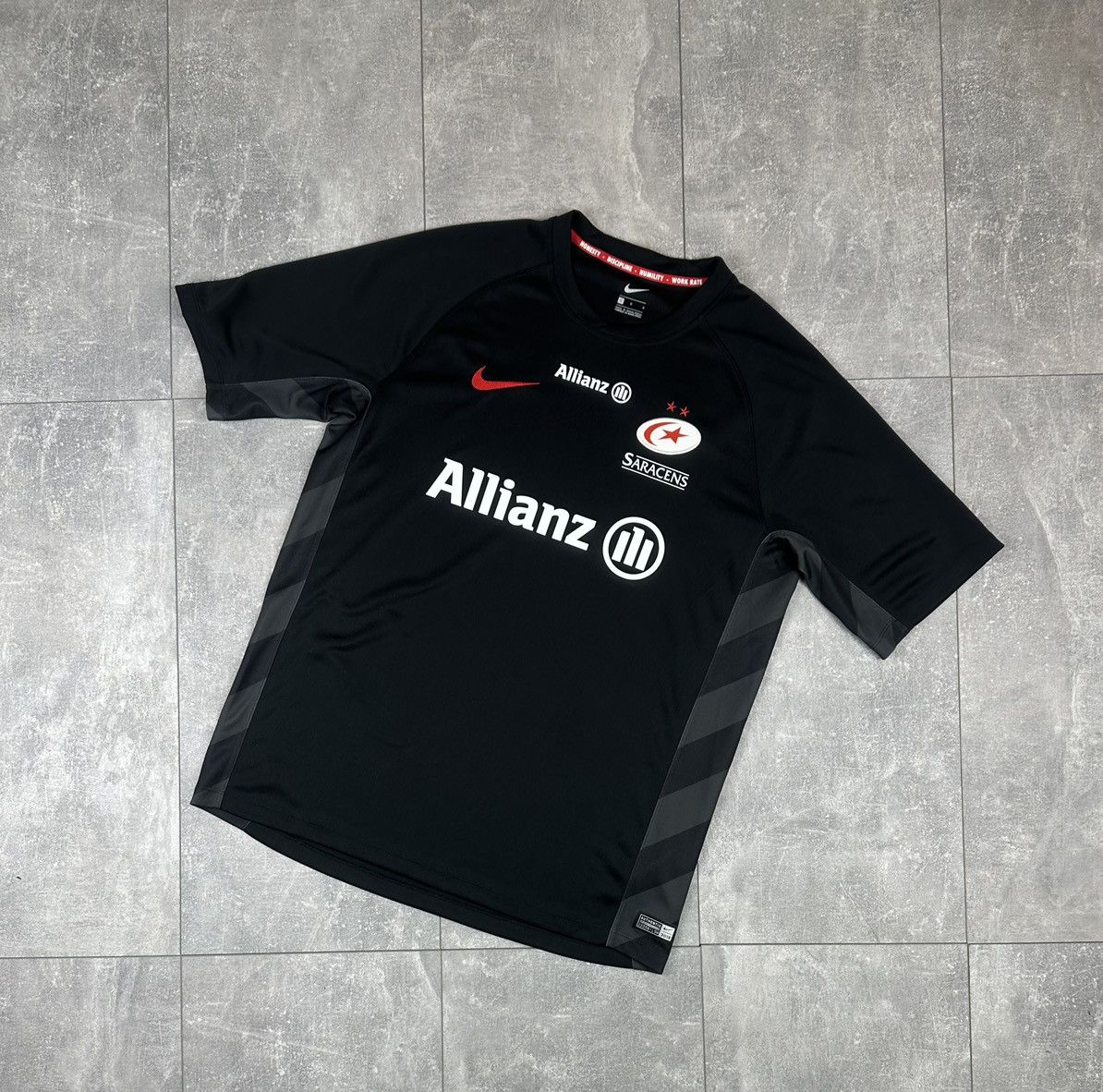 Nike Nike Rugby Saracens 2018/19 Home Jersey Size US L / EU 52-54 / 3 - 2 Thumbnail