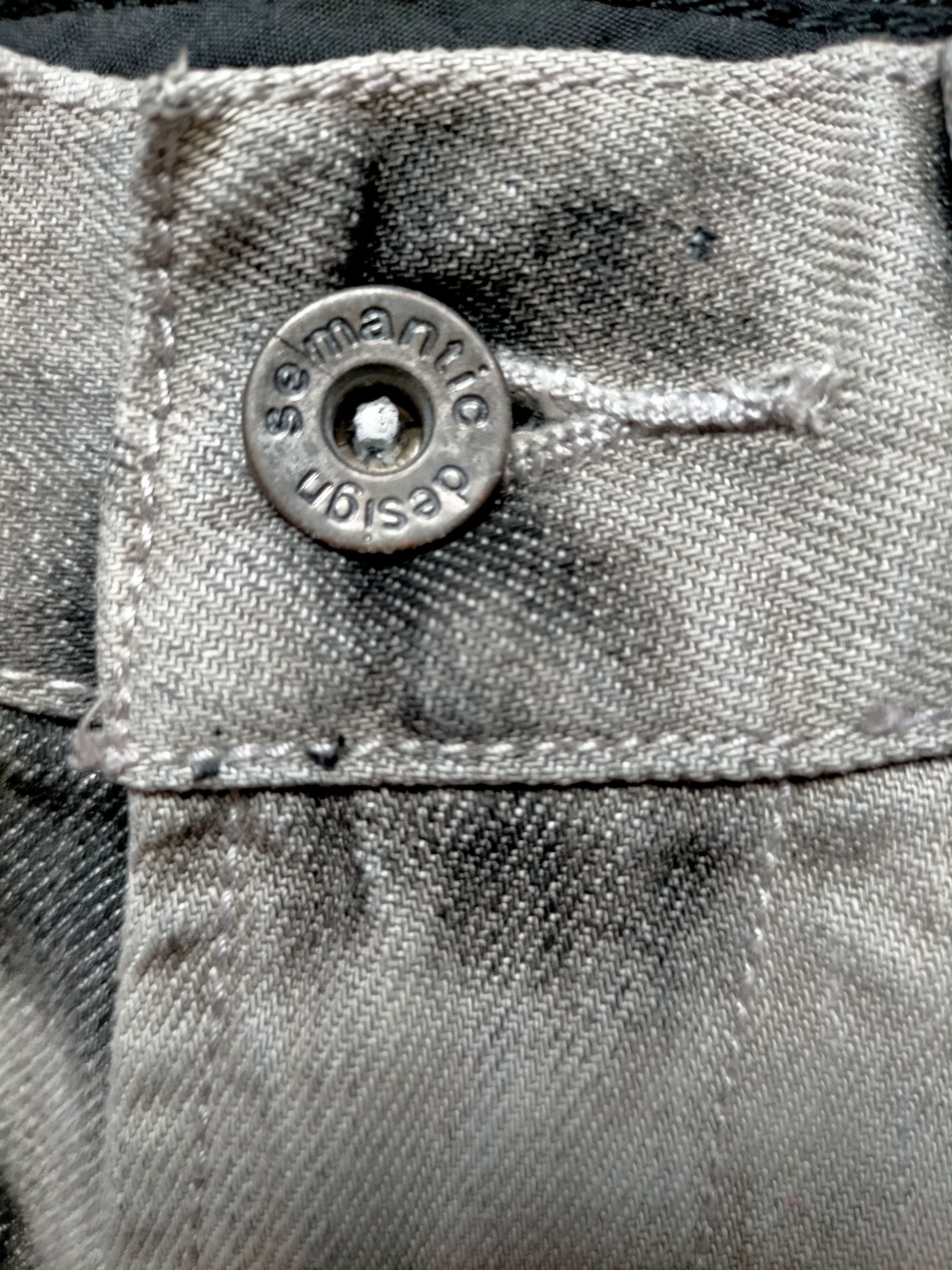 Hysteric Glamour Skinny Jeans Semantic Design Japan Denim Size US 30 / EU 46 - 15 Thumbnail