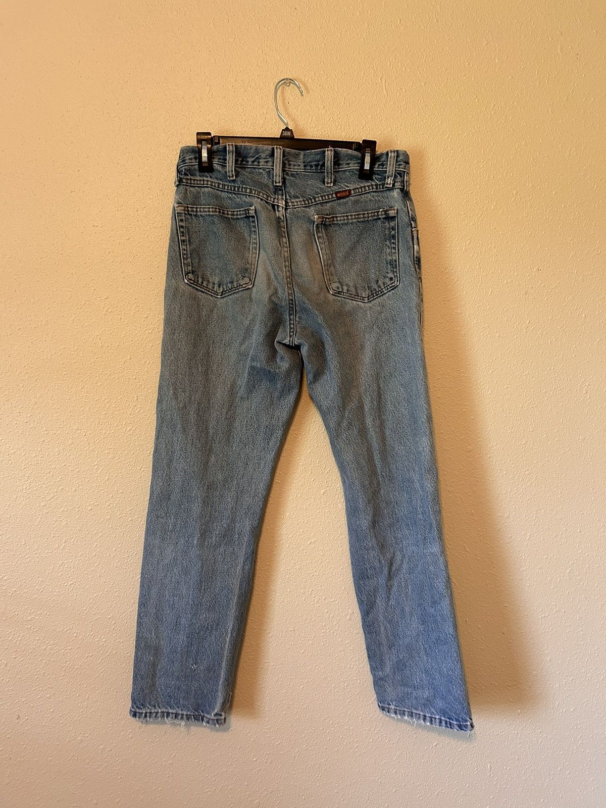 Rustler × Vintage Vintage Rustler Faded Jeans Size US 30 / EU 46 - 4 Thumbnail
