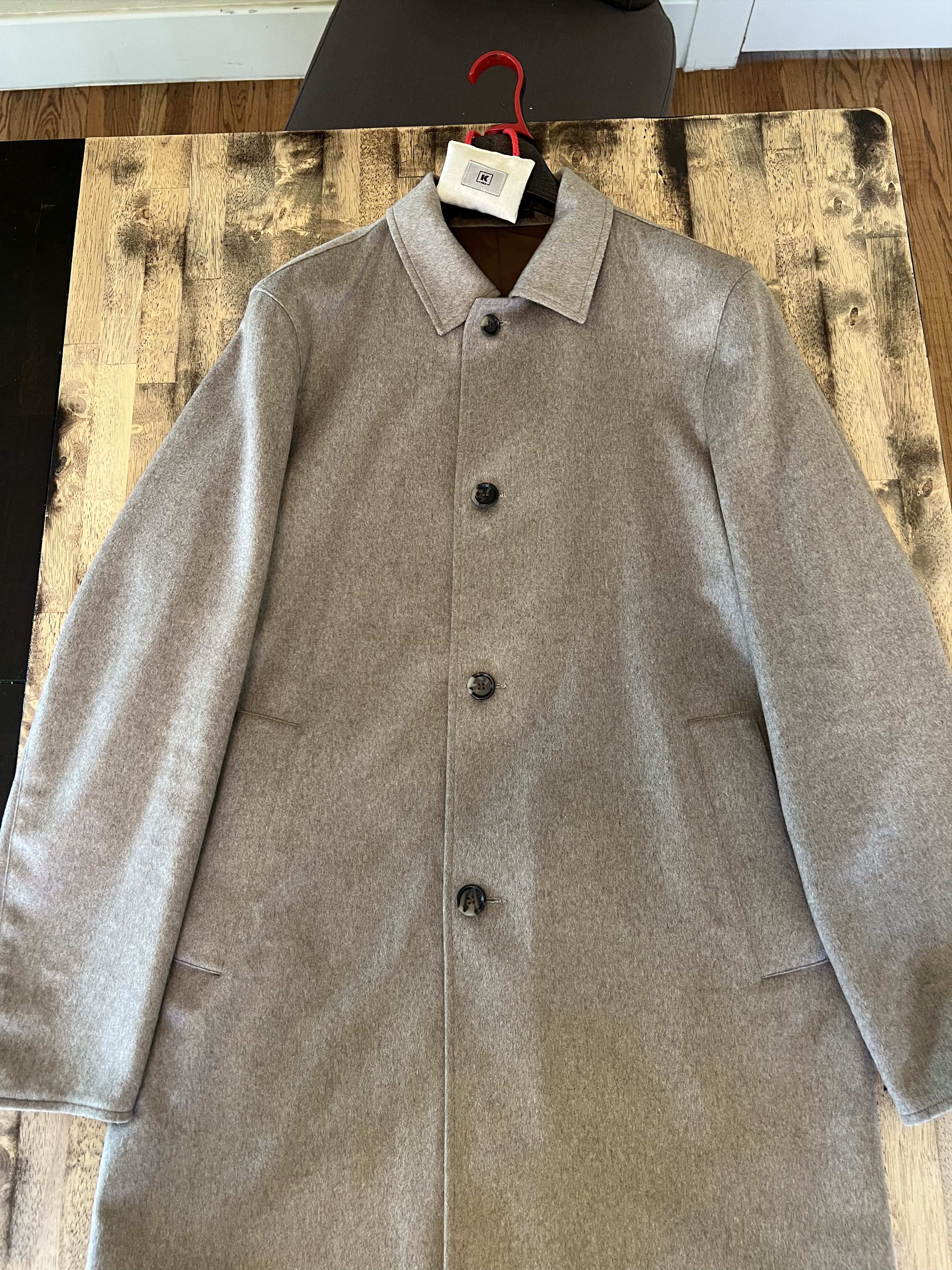 Kiton Kired Kiton Cashmere Reversible Jacket 50 IT 40 US Beige Size US M / EU 48-50 / 2 - 7 Thumbnail