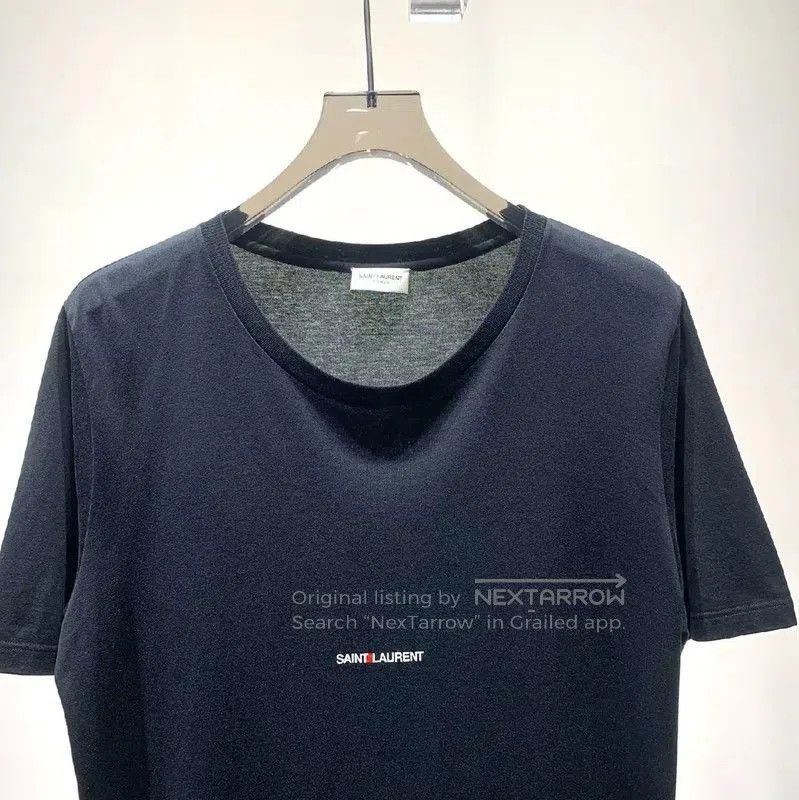 Yves Saint Laurent Saint Laurent Black Women's T-Shirt . Size XL / US 12-14 / IT 48-50 - 5 Thumbnail