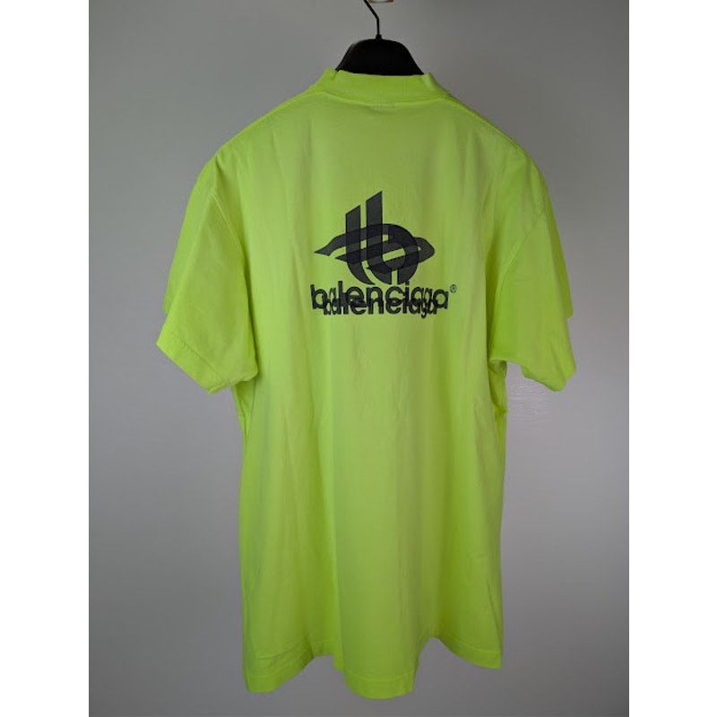 Balenciaga o1rshd1 Layered Sports Vintage Oversized Jersey T-Shirt Size US S / EU 44-46 / 1 - 10 Thumbnail