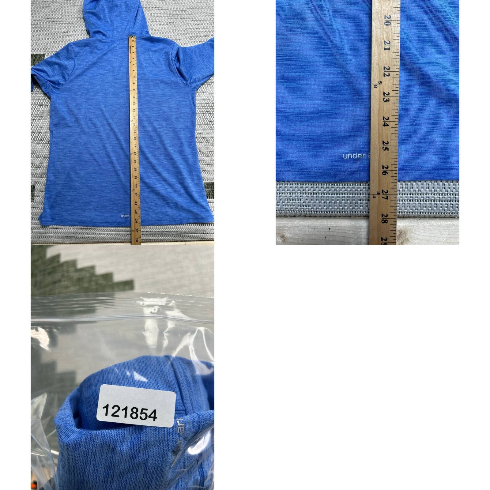 Under Armour Under Armour Hoodie Womens XL Blue Stretch Loose Fit Heatgear Athletic Running Size XL / US 12-14 / IT 48-50 - 8 Thumbnail