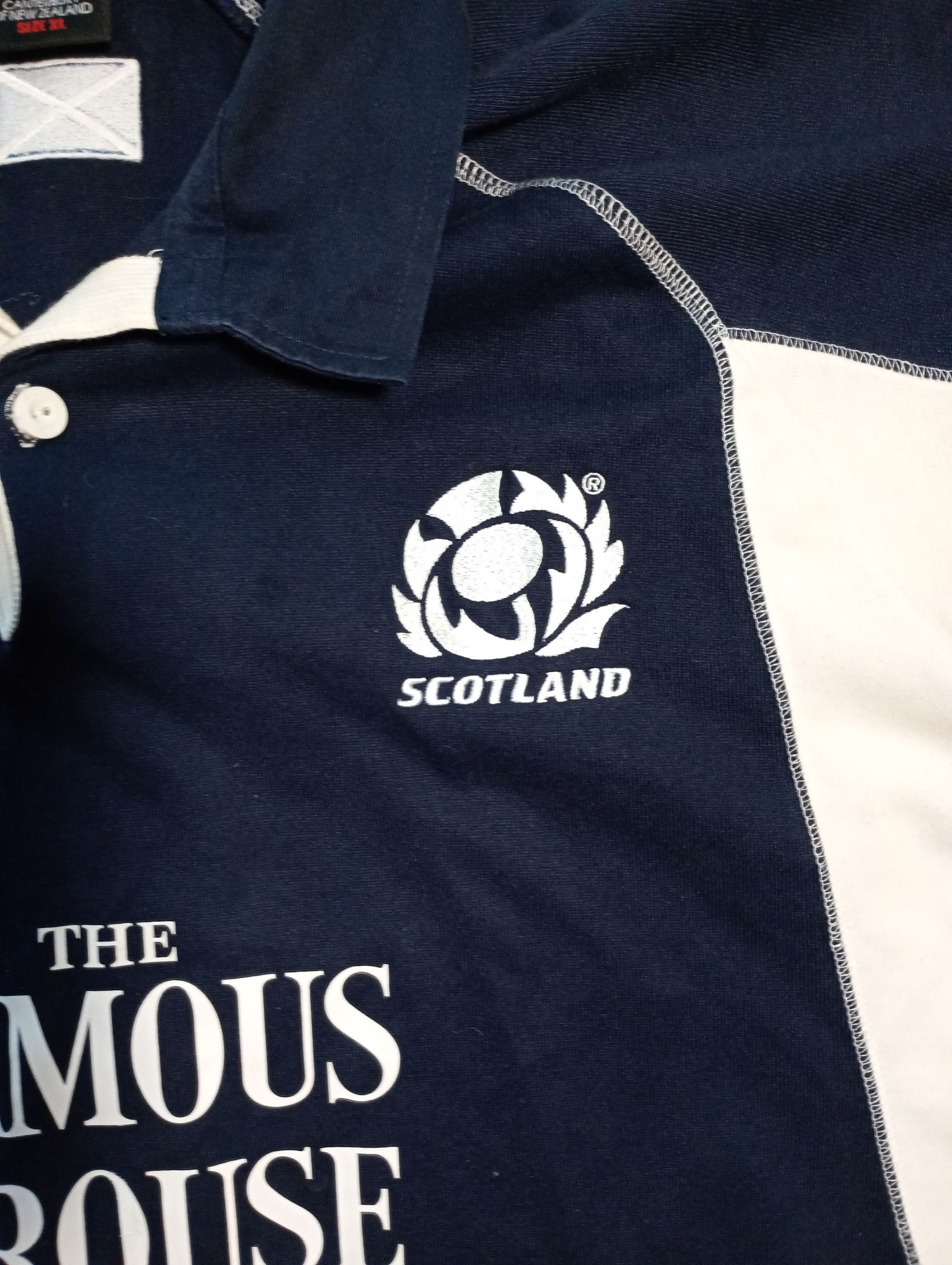 Canterbury of New Zealand Canterbury of New Zealand Scotland Rugby Shirt 2005-2006 Size US XL / EU 56 / 4 - 8 Thumbnail