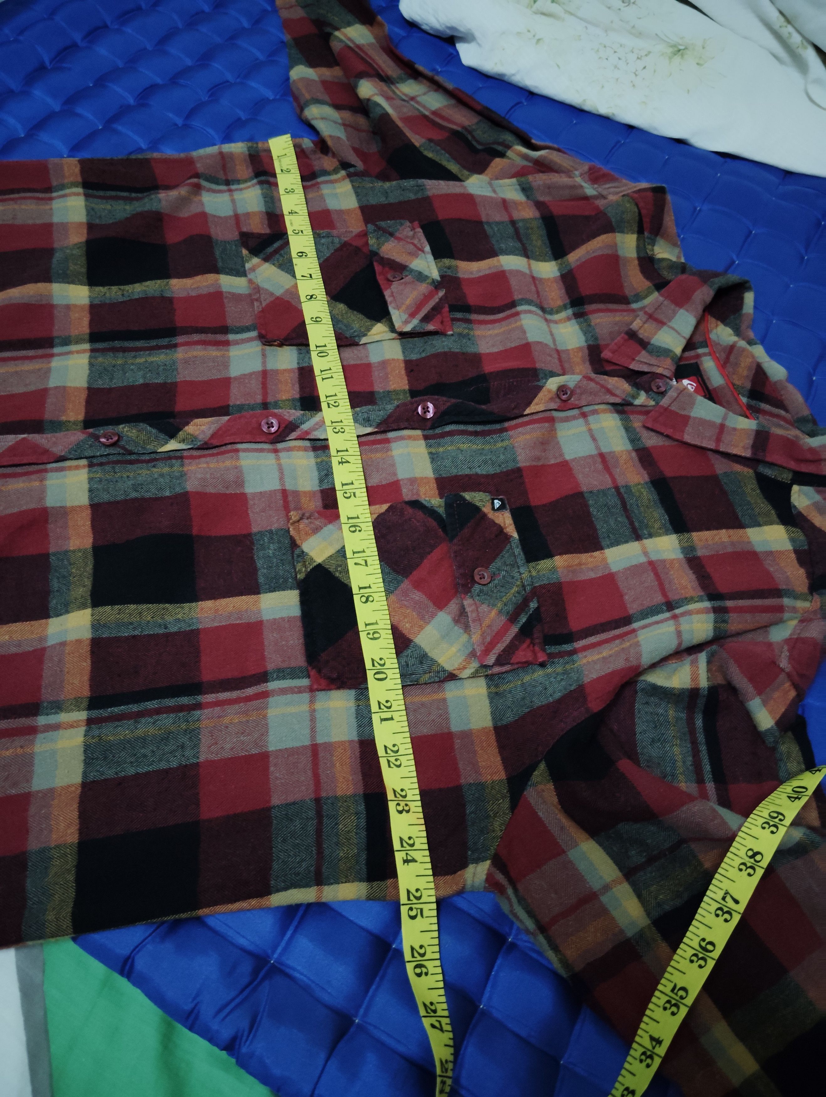 Quiksilver QUIKSILVER CHECKERED FLANNEL Size US XXL / EU 58 / 5 - 12 Thumbnail