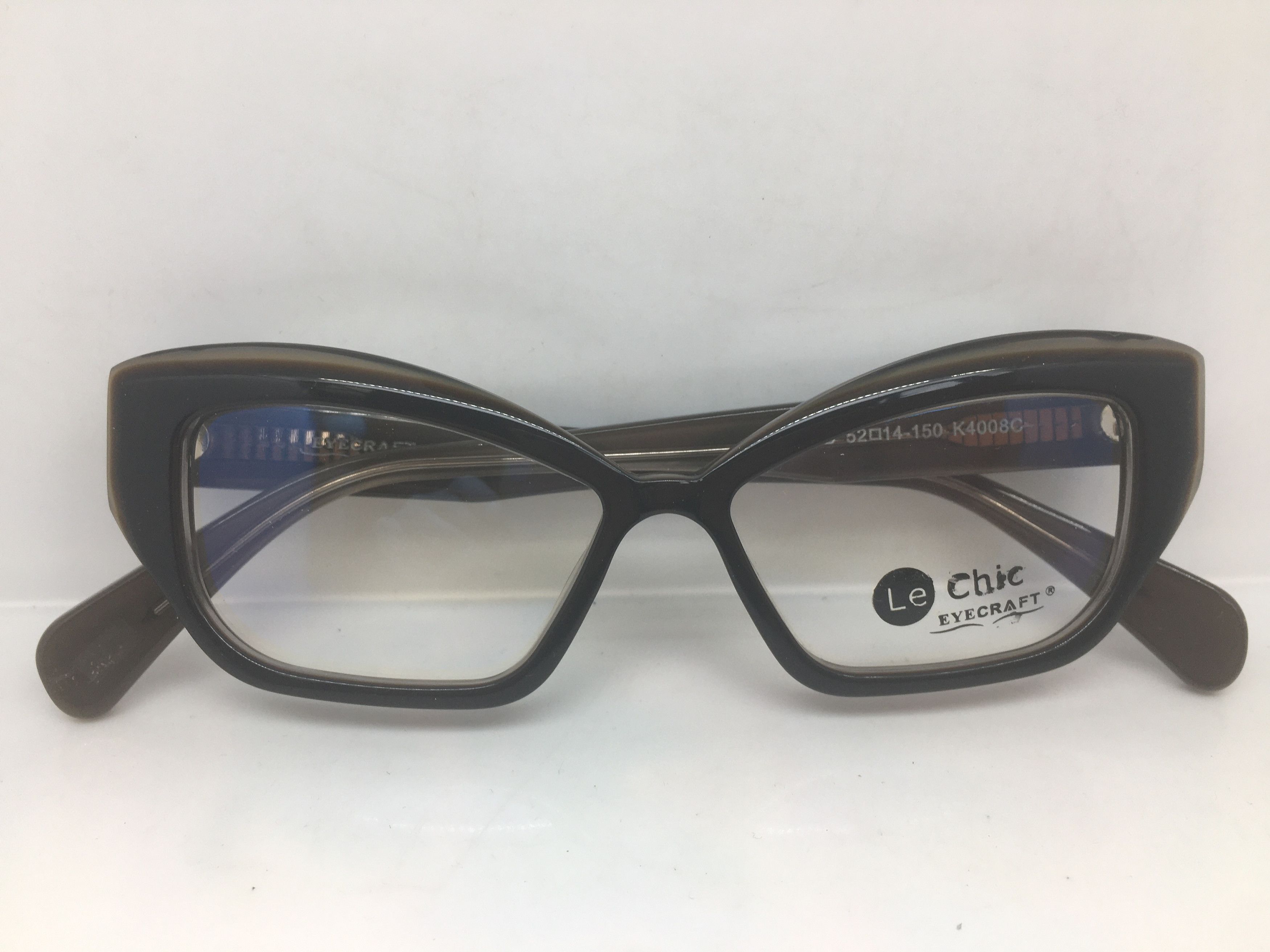 Other EYECRAFT 3011D Handmade Woman Cateye Eyeglasses Size ONE SIZE - 6 Thumbnail