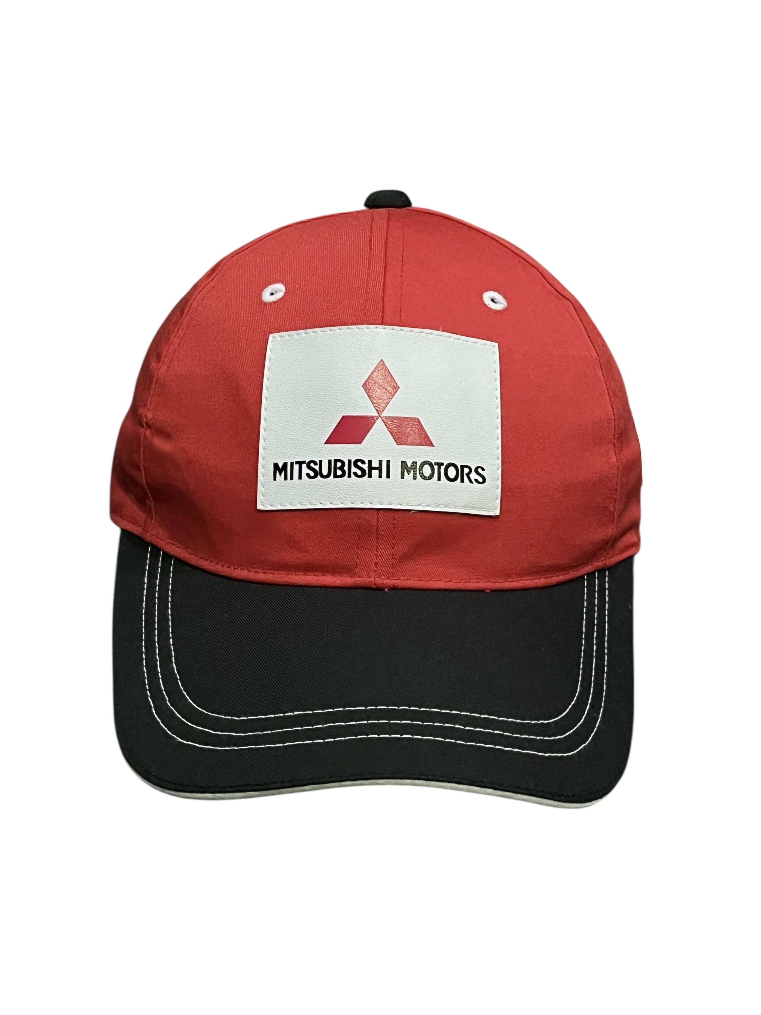 Japanese Brand 🏁Vintage MITSUBISHI MOTORS RALLIART JAPAN Hat Size ONE SIZE - 3 Thumbnail