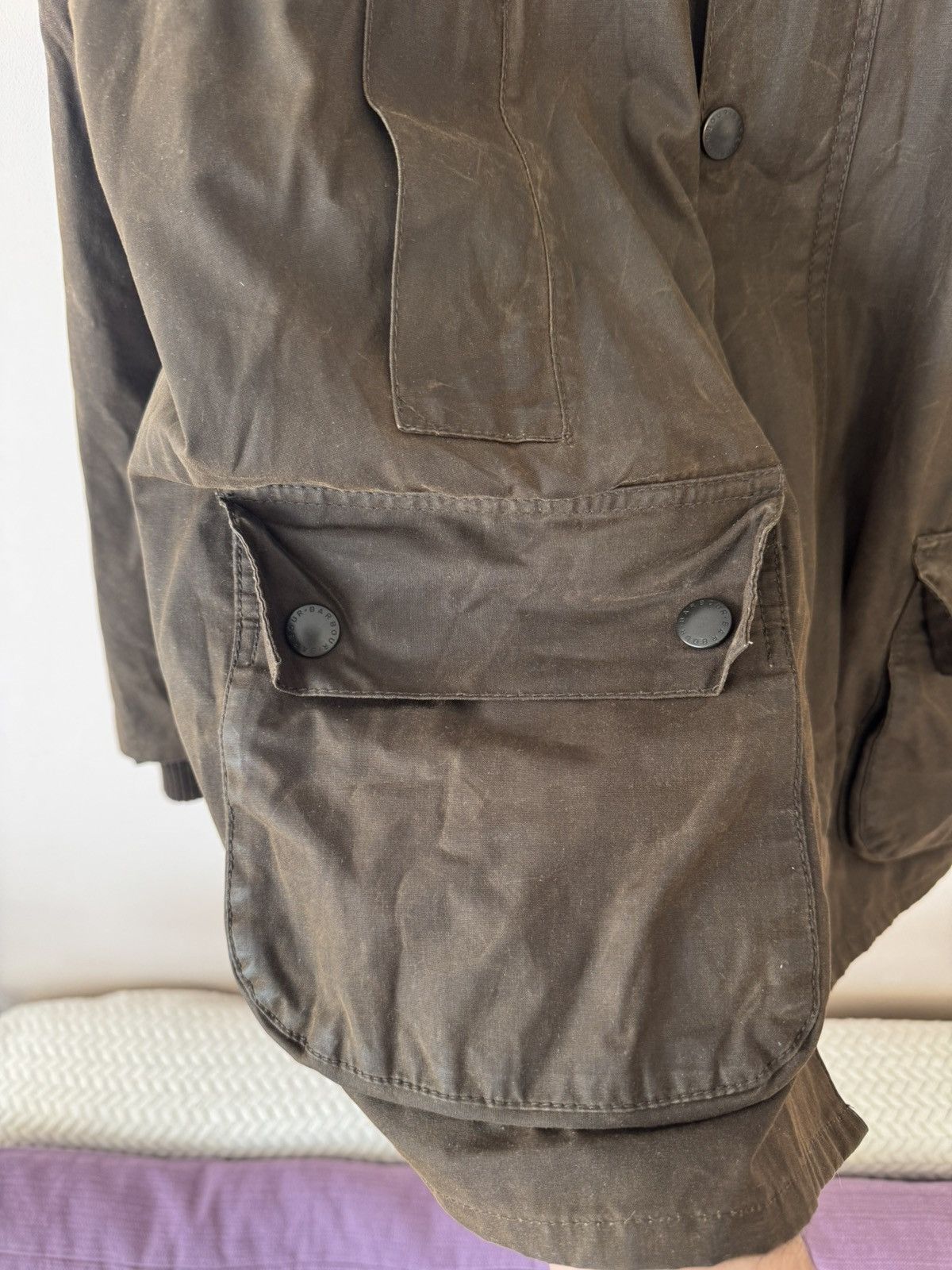 Barbour Barbour Classic Bedale Waxed Jacket Olive 48 Size US XL / EU 56 / 4 - 11 Thumbnail