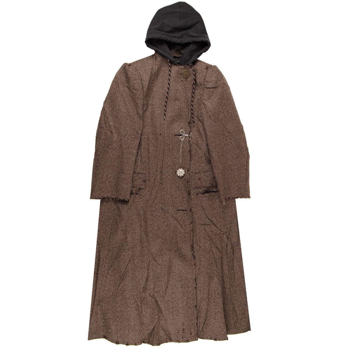 Balenciaga Balenciaga Hooded Coat Spring 2022 Size XS / US 0-2 / IT 36-38 - 1 Thumbnail