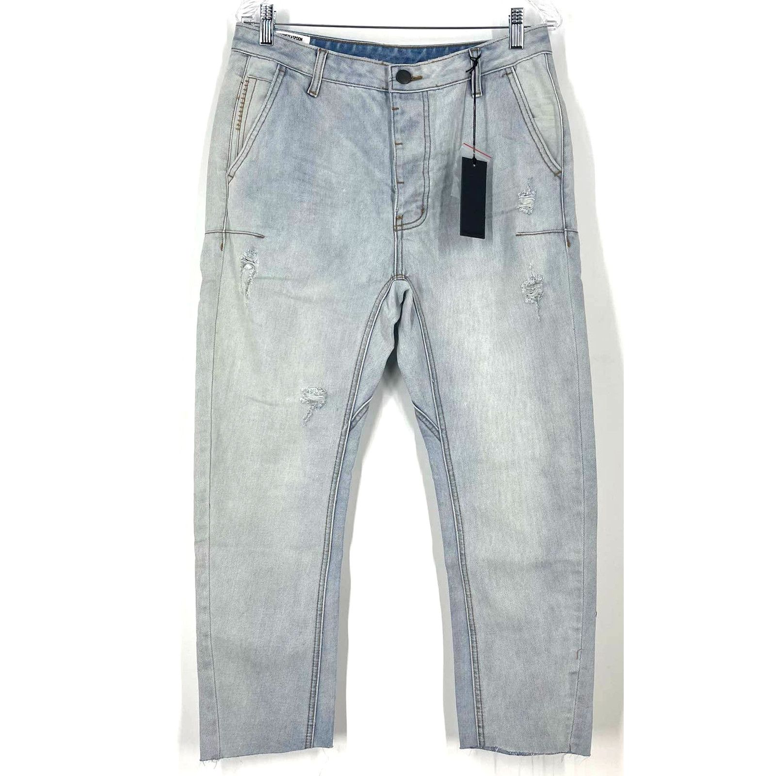 One Teaspoon Man X One Teaspoon 32 Long Brando Mr Browns Jeans NWT Size US 32 / EU 48 - 12 Thumbnail