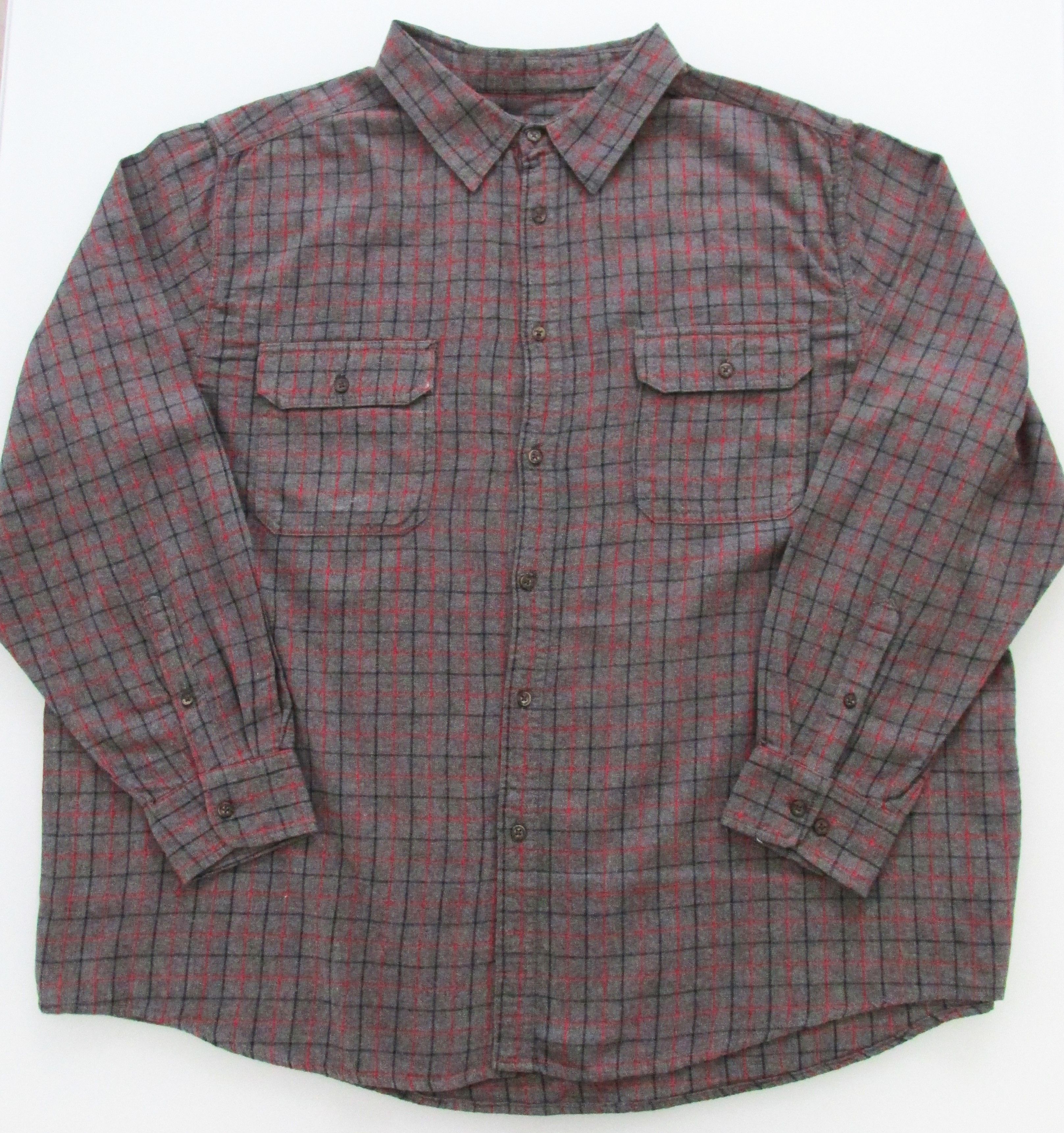 Faded Glory Faded Glory Men's Flannel Shirt SIZE 3XL Size US XXL / EU 58 / 5 - 1 Thumbnail