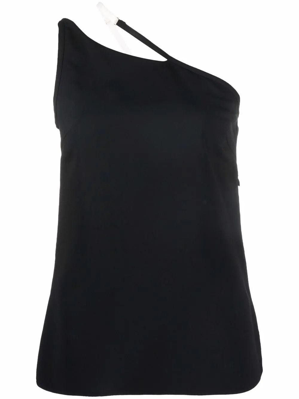 o1y0925 One-Shoulder Top in Black