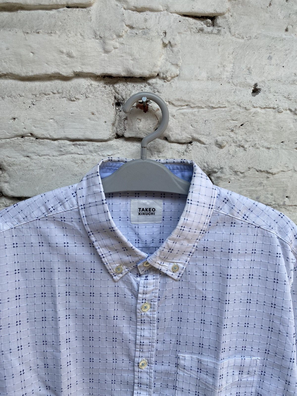 Japanese Brand × Takeo Kikuchi TAKEO KIKUCHI BUTTON UP SHIRT Size US L / EU 52-54 / 3 - 3 Thumbnail