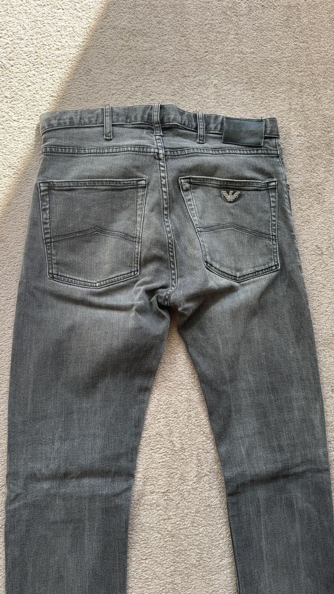Armani Armani Jeans Straight Y2K Faded Denim LGB amiri acne ysl Size US 30 / EU 46 - 2 Thumbnail