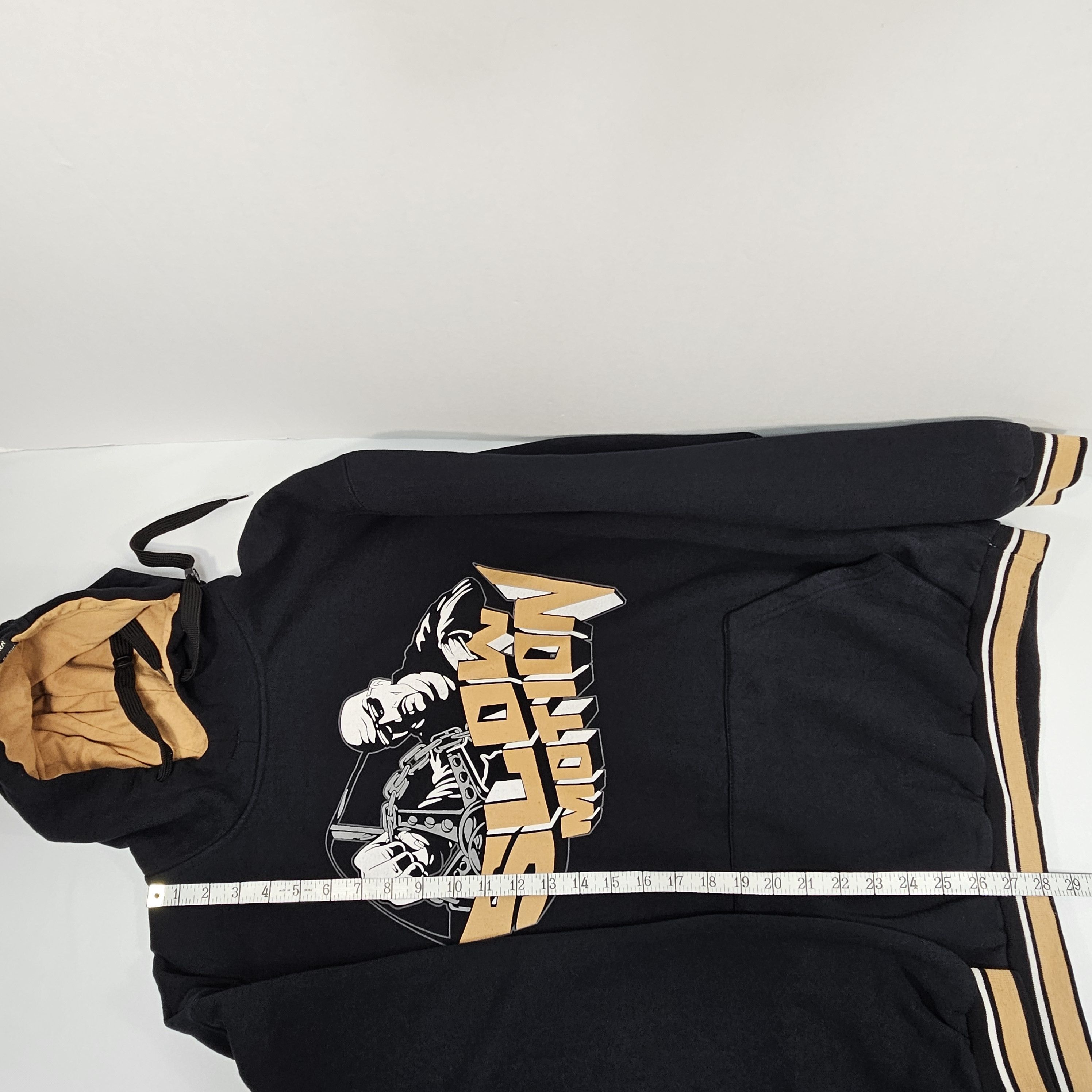 Other Vintage Y2K Joker Brand Black Hoodie Slow Motion Graphic Size US XL / EU 56 / 4 - 10 Thumbnail