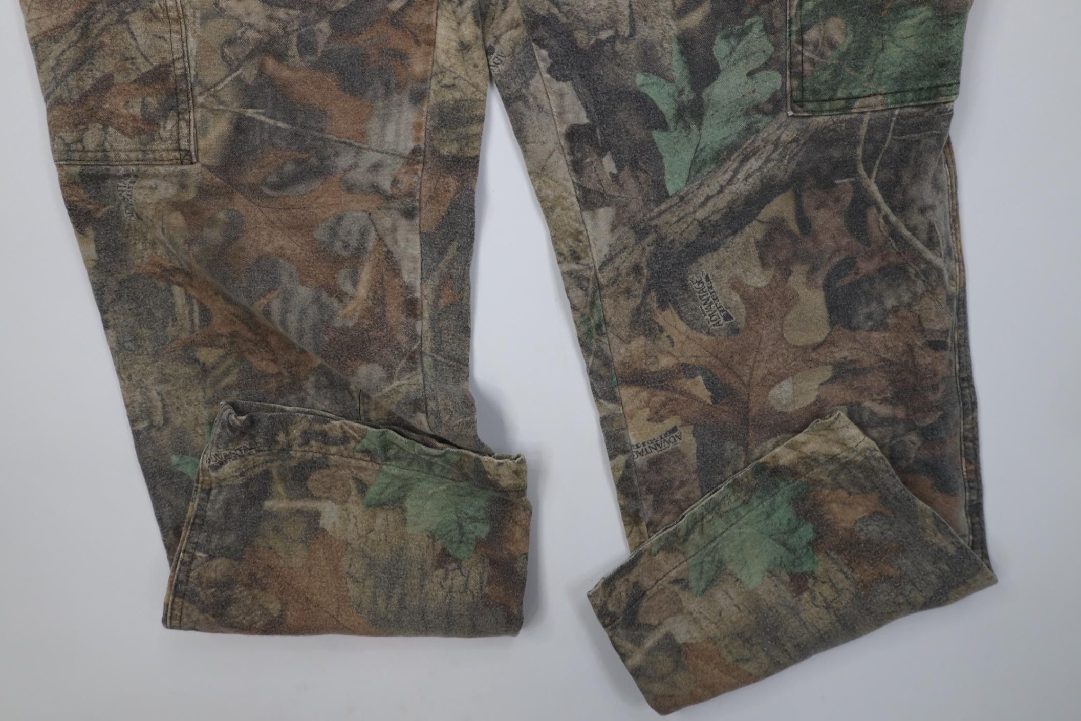 Vintage Vintage 90s Streetwear Chamois Wide Leg Cargo Pants Size US 36 / EU 52 - 5 Thumbnail