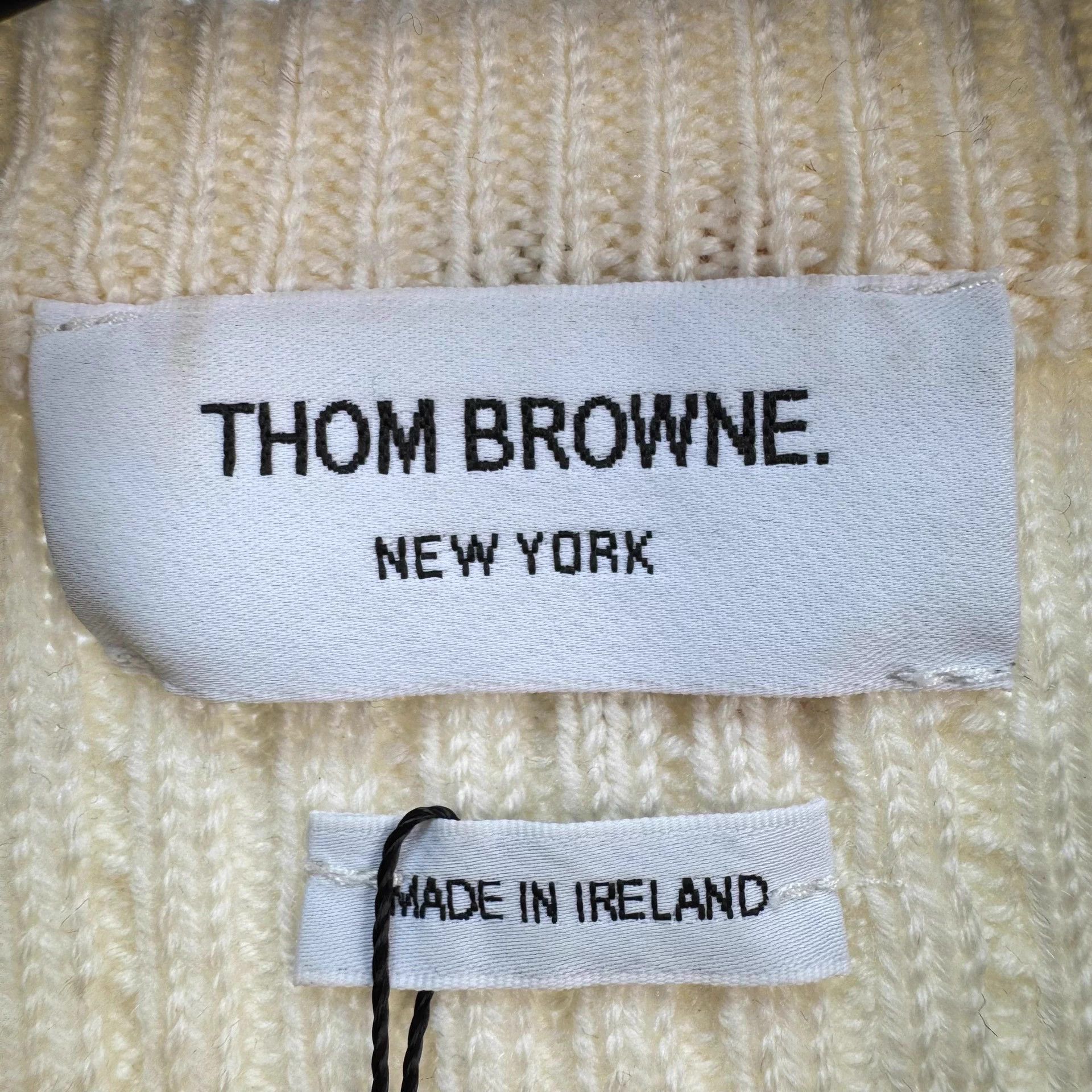 Thom Browne Thom Browne 24fw 4-Bar Wool Knit Sweater 40 98 New Size S / US 4 / IT 40 - 6 Thumbnail
