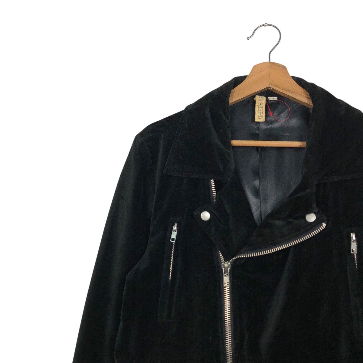 Japanese Brand Vintage Bike Jacket Double Collar Velvet Shdhu Issey Miyake Size US M / EU 48-50 / 2 - 8 Thumbnail