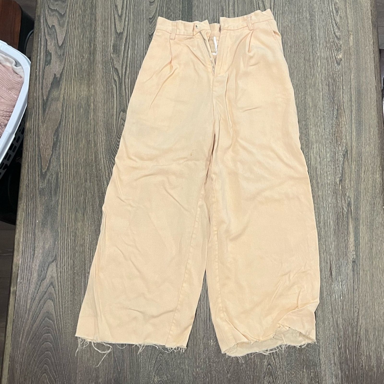 Assembly New York Assembly Womens Corduroy Pants High Rise Raw Hem Size XS Size 24" / US 00 / IT 34 - 1 Thumbnail