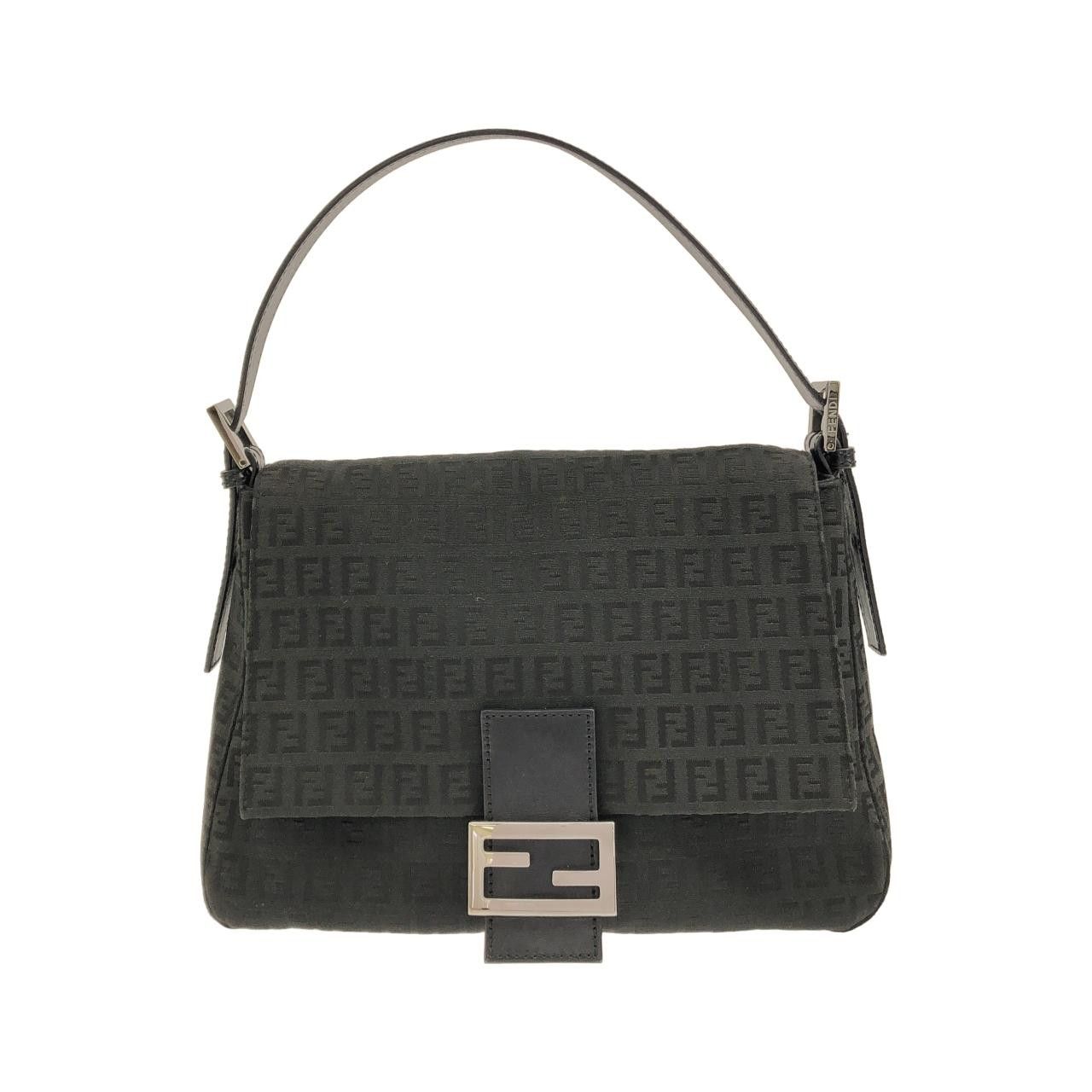 Fendi Fendi Mamma Baguette Canvas Shoulder Bag Textile Shoulder Bag 8BR001 JQ5 DUTY FREE for USA