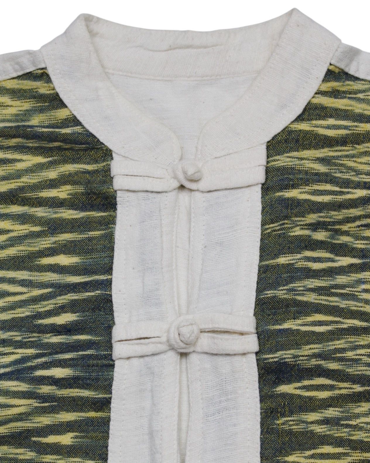Vintage 2000S TIGER STRIPE HAND-LOOMED ASIAN KIMONO JACKET Size US L / EU 52-54 / 3 - 2 Thumbnail