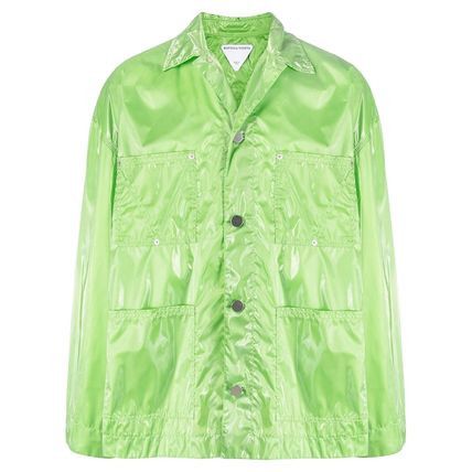 image of Bottega Veneta O1Loc1C0324 699400 Jackets In Green, Men's (Size Medium)