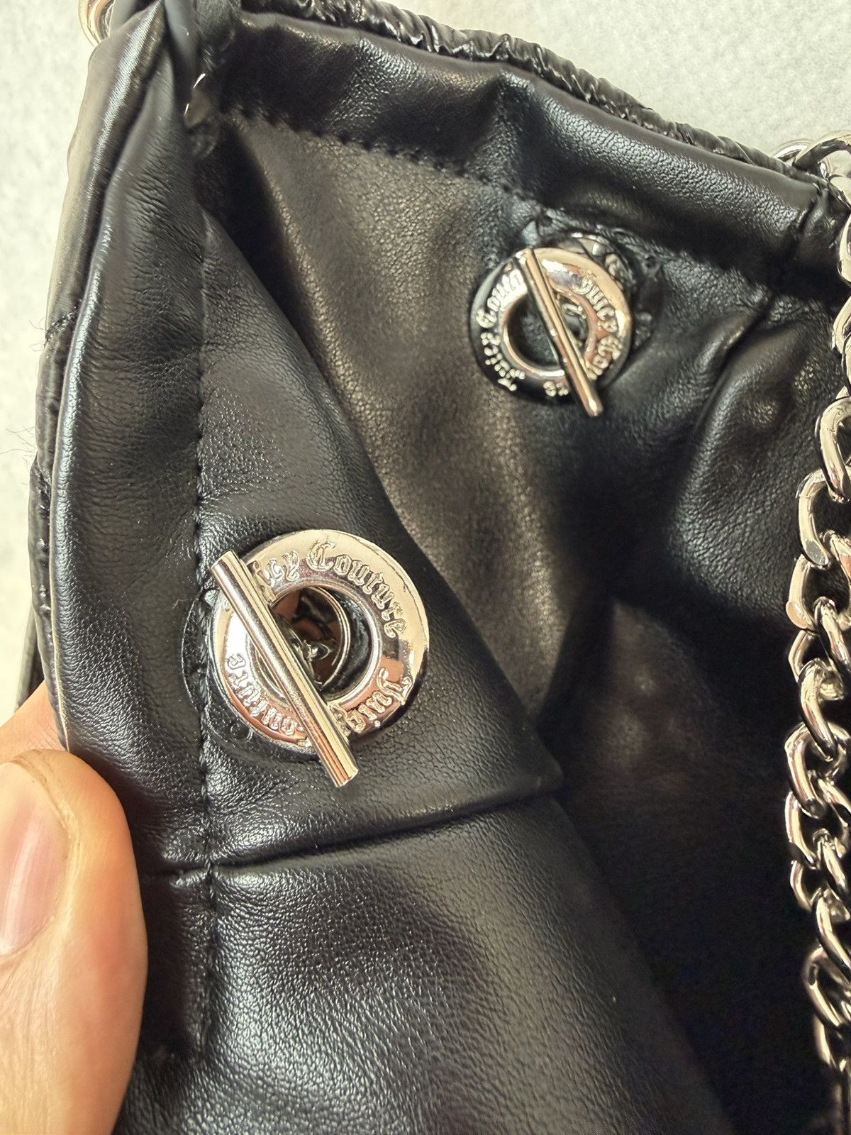 Juicy Couture Juicy Couture shoulder bag double-sided bag black Size ONE SIZE - 10 Thumbnail