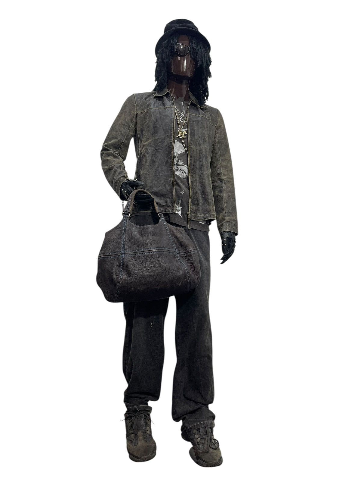 Leather Full Leather Hirofu Italy Tote Bag 1🟩0 Size ONE SIZE - 2 Thumbnail