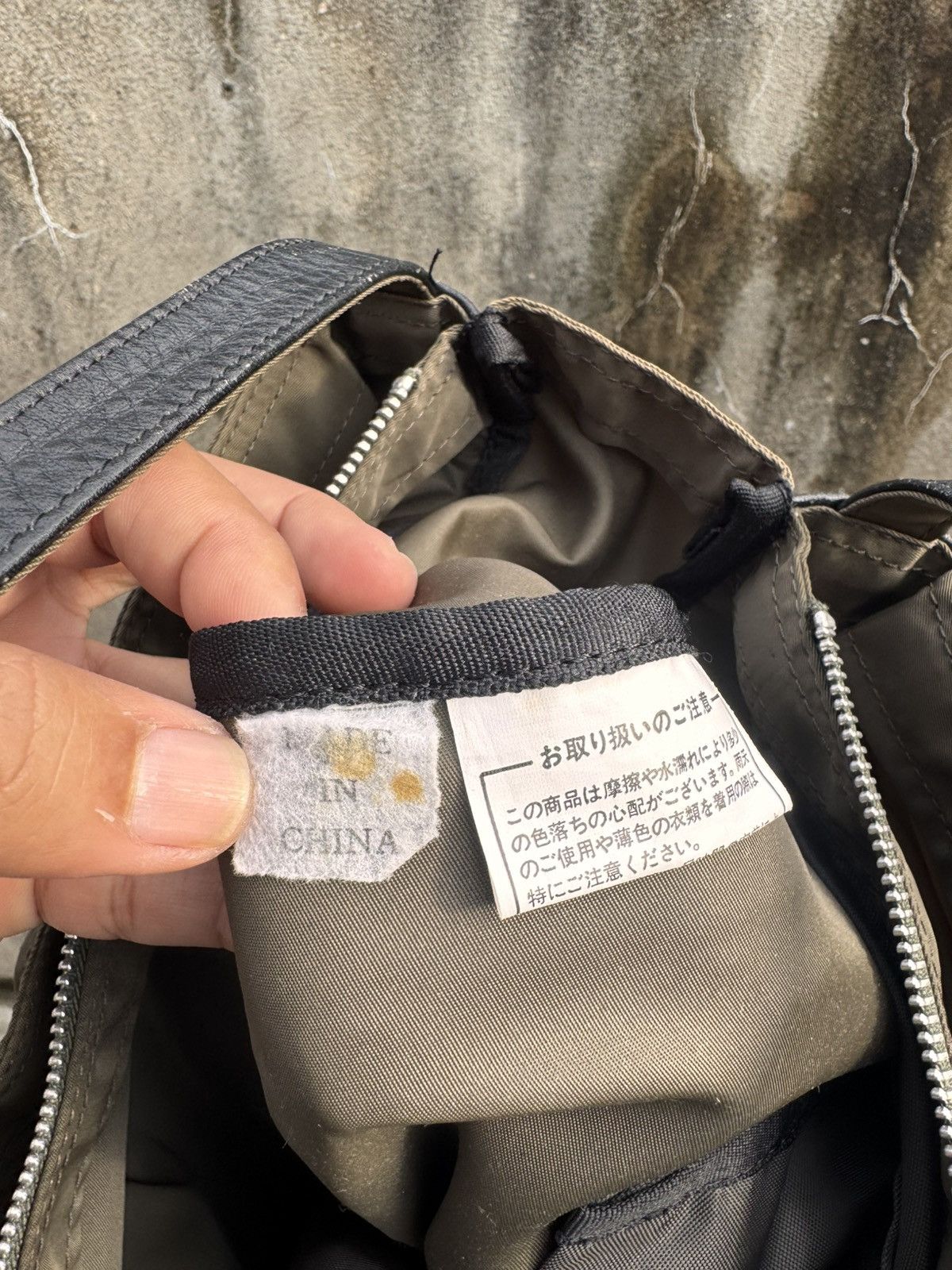 Japanese Brand Yohji Yamamoto Y’s Tote Bag Size ONE SIZE - 7 Thumbnail