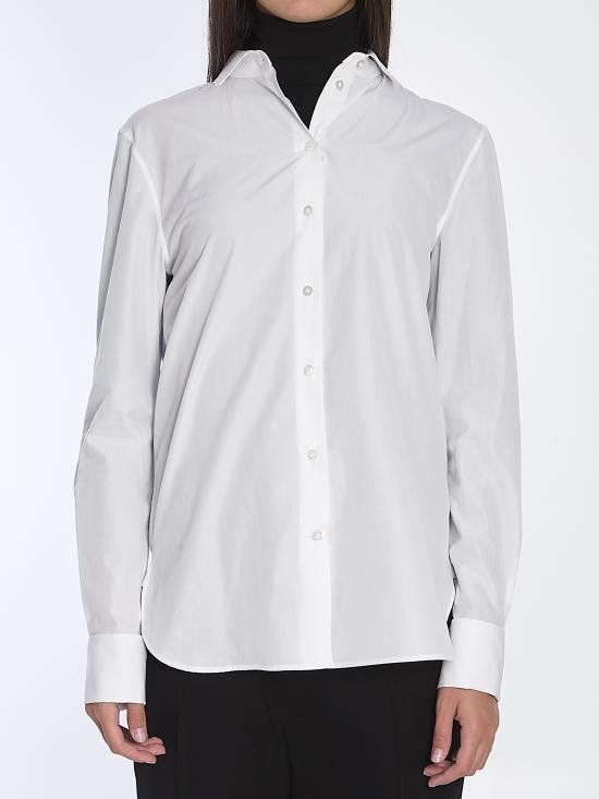 The Row THE ROW Women Shirts 7504 WHITE Size M / US 6-8 / IT 42-44 - 1 Thumbnail