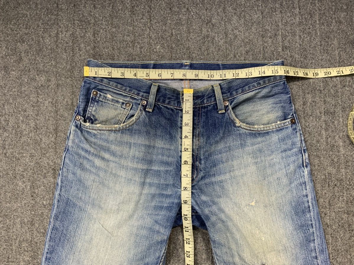 Levi's Levis Strauss Lot 502 Indigo Distressed Denim Straight Cut Size US 32 / EU 48 - 12 Thumbnail