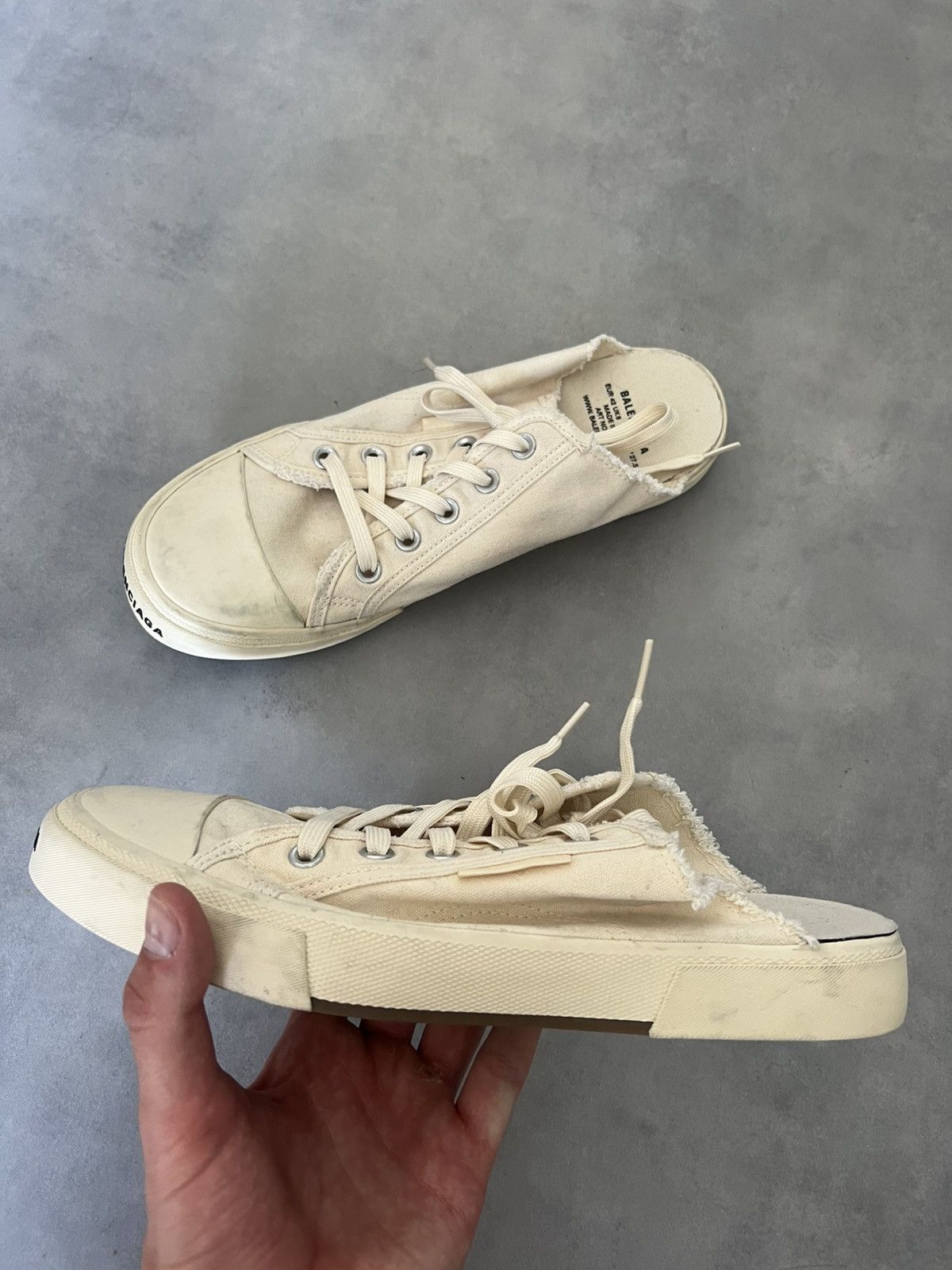 Balenciaga Balenciaga Paris Mule Sneaker Size US 9 / EU 42 - 5 Thumbnail