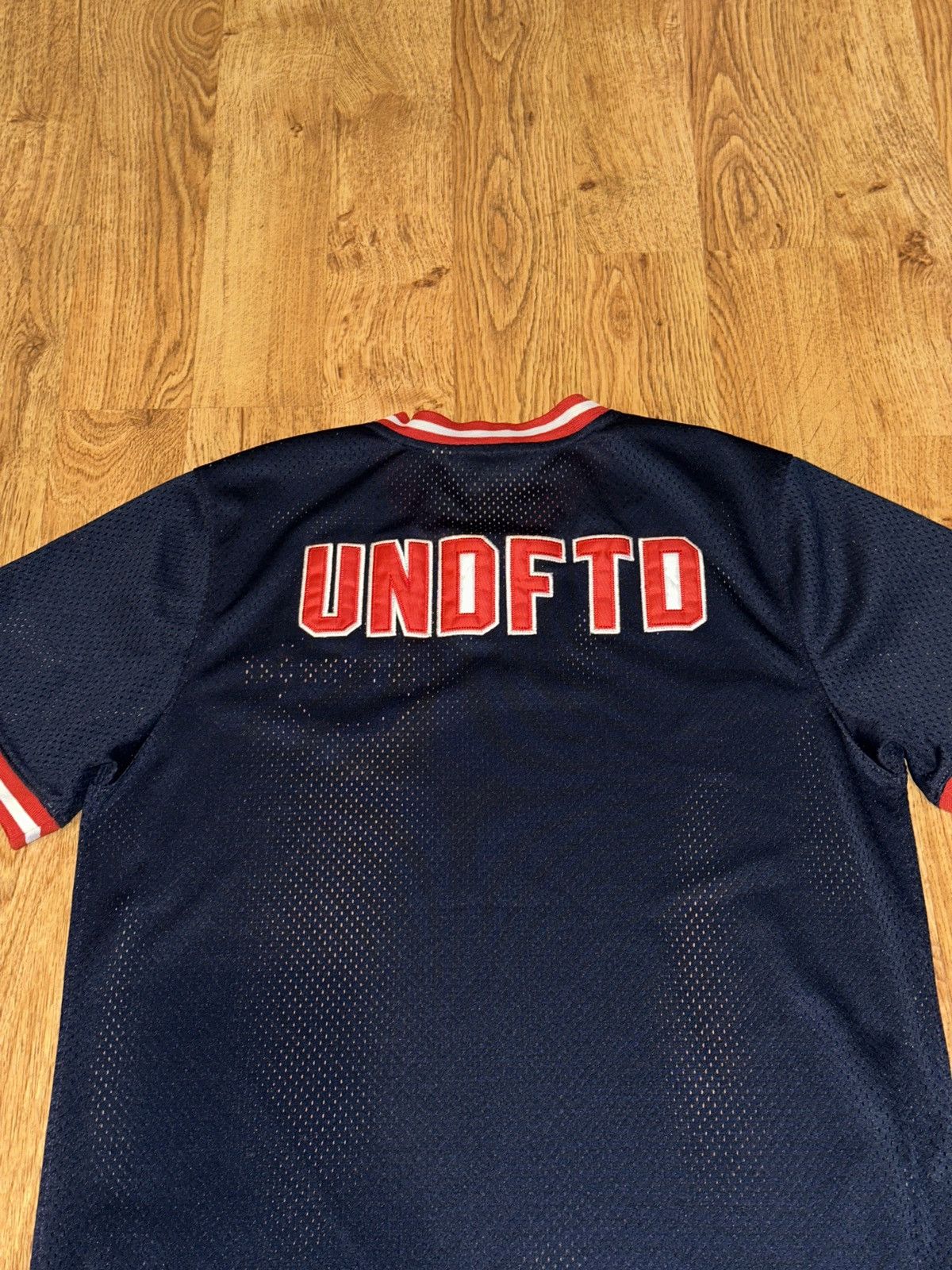 Undefeated UNDEFEATED Cut Throat Spell Out Logo Jersey Medium Size US M / EU 48-50 / 2 - 5 Thumbnail