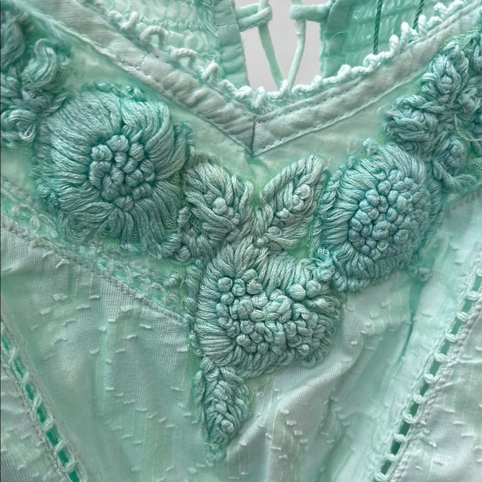 Other NWT Antica Sartoria Elegant Lace Trim Women’s Top One Size Size ONE SIZE - 7 Thumbnail