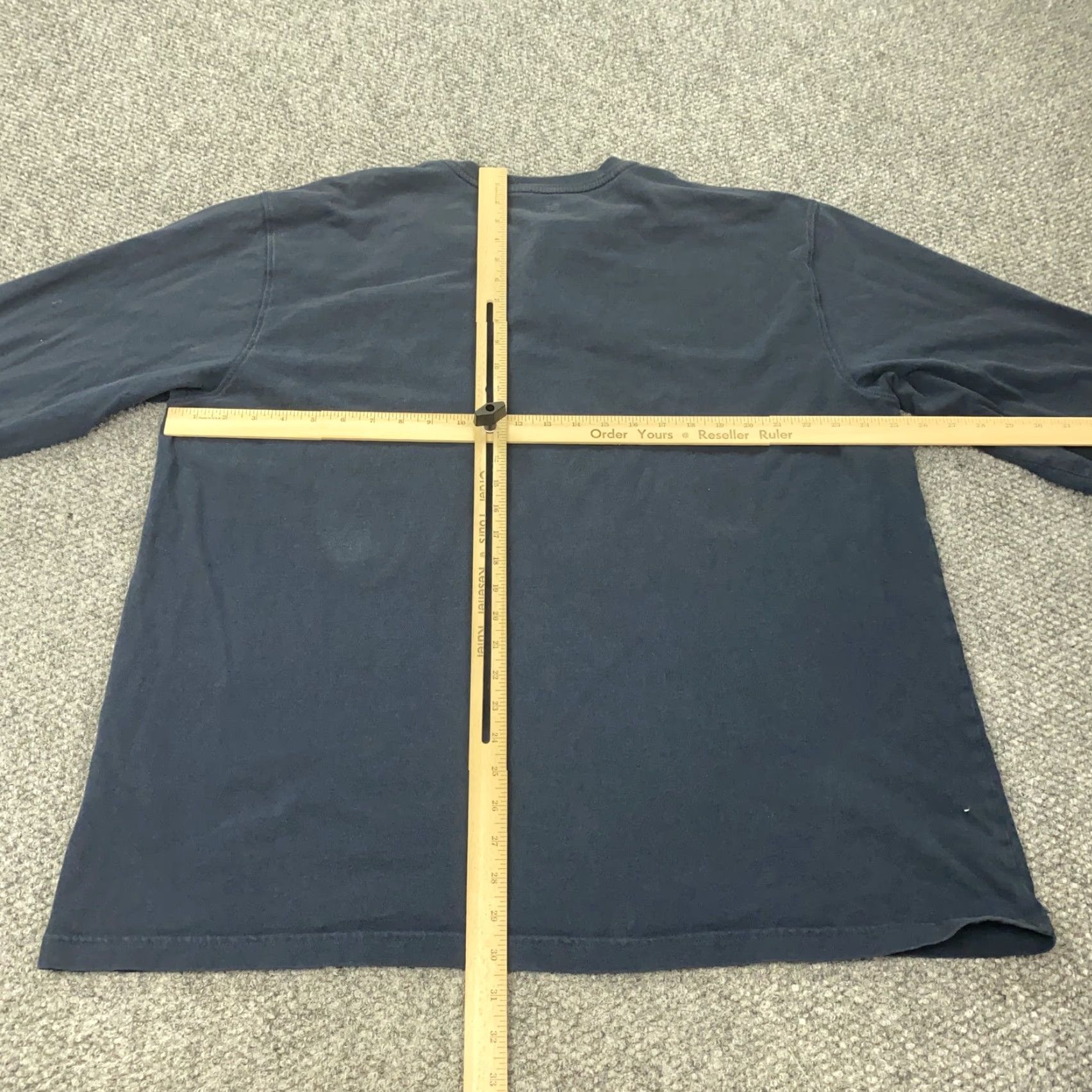 Carhartt Carhartt Henley Shirt Mens XL Blue Long Sleeve Pocket Workwear Original Fit Size US XL / EU 56 / 4 - 7 Thumbnail