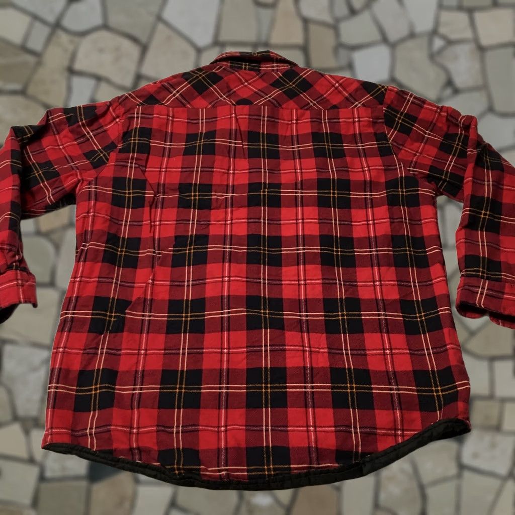 Vintage VINTAGE Northwest Blue Territory Quilt Lined Flannel Shirt 2XL Red Plaid Button-Up Men's Winter Fall 90s Theme Womens Mens Boys Girls Size US XXL / EU 58 / 5 - 1 Thumbnail