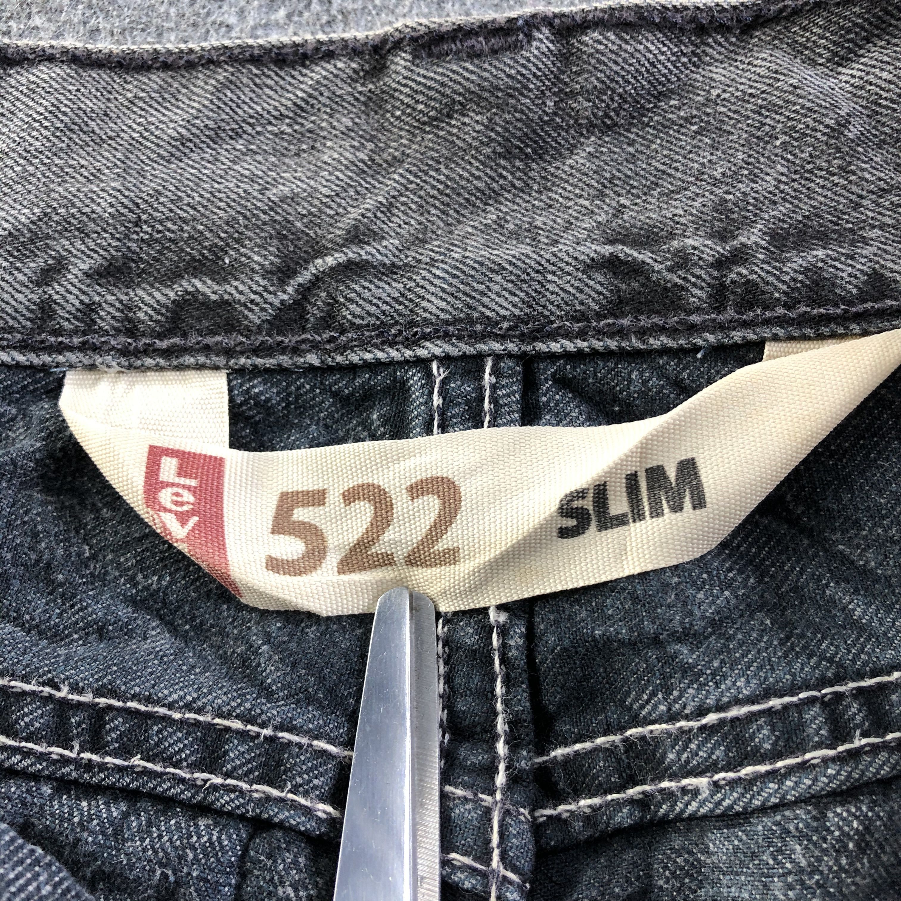 Levi's Vintage Levis 522 Jeans-J4105 Size US 29 - 8 Thumbnail