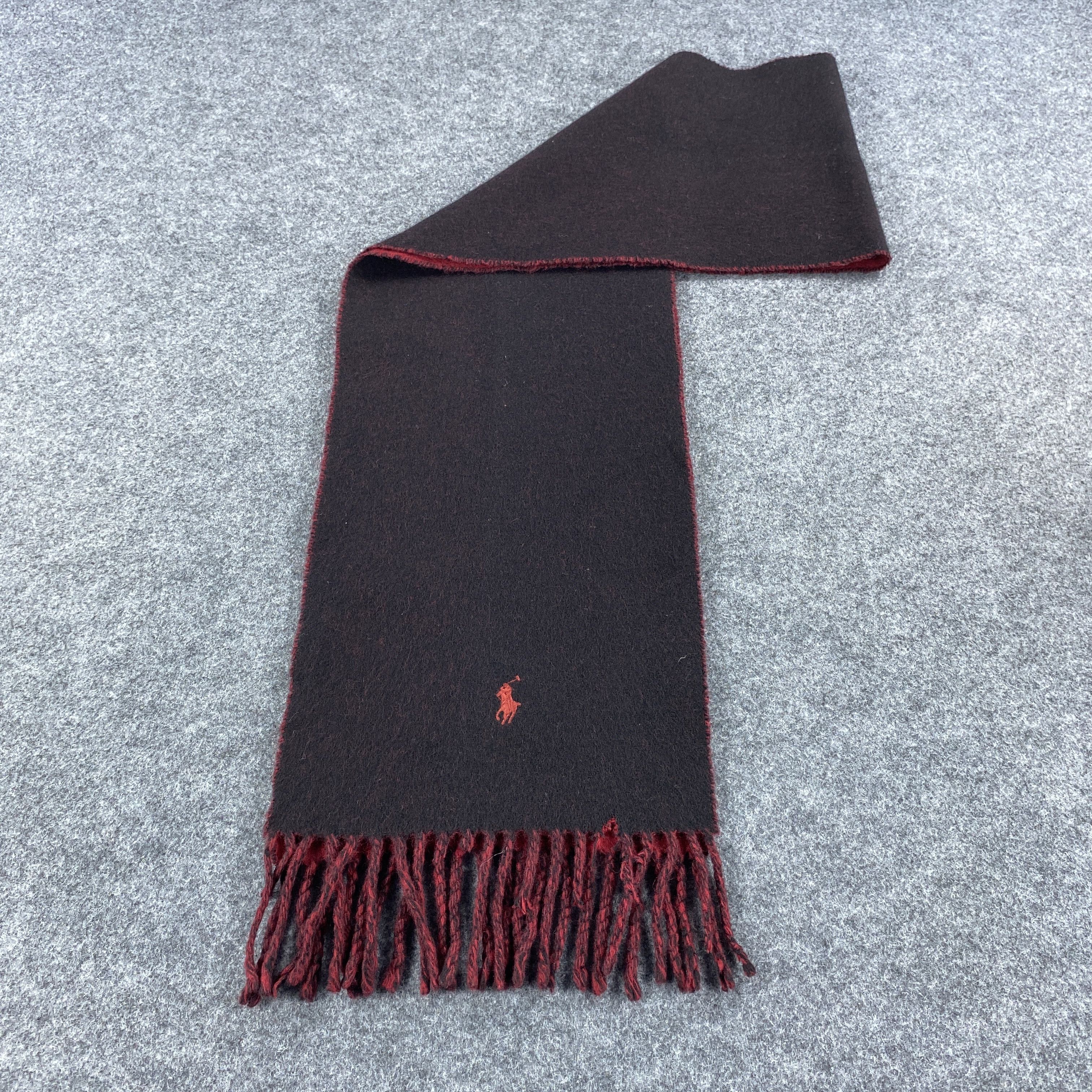 Polo Ralph Lauren × Vintage Polo Ralph Lauren Scarf # Muffler # Neckwear # z # D516 Size ONE SIZE - 7 Thumbnail