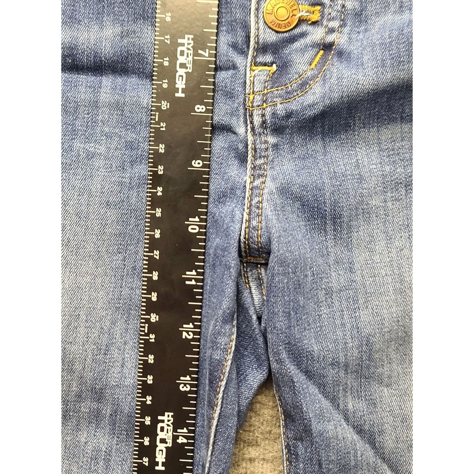 Madewell Madewell Jeans Women’s 27 Slim High Rise Skinny Button Fly Stretch Denim Blue 5-Pocket Inseam 30 Regular Women Jeans Clothing Size 27" / US 4 / IT 40 - 7 Thumbnail