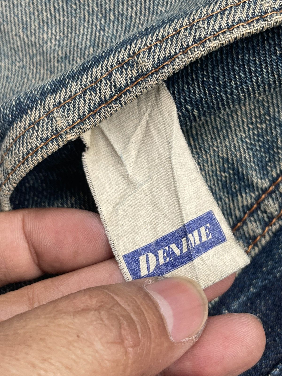 Denime Vintage Denime Selvedge Distresed Denim Size US 30 / EU 46 - 18 Thumbnail