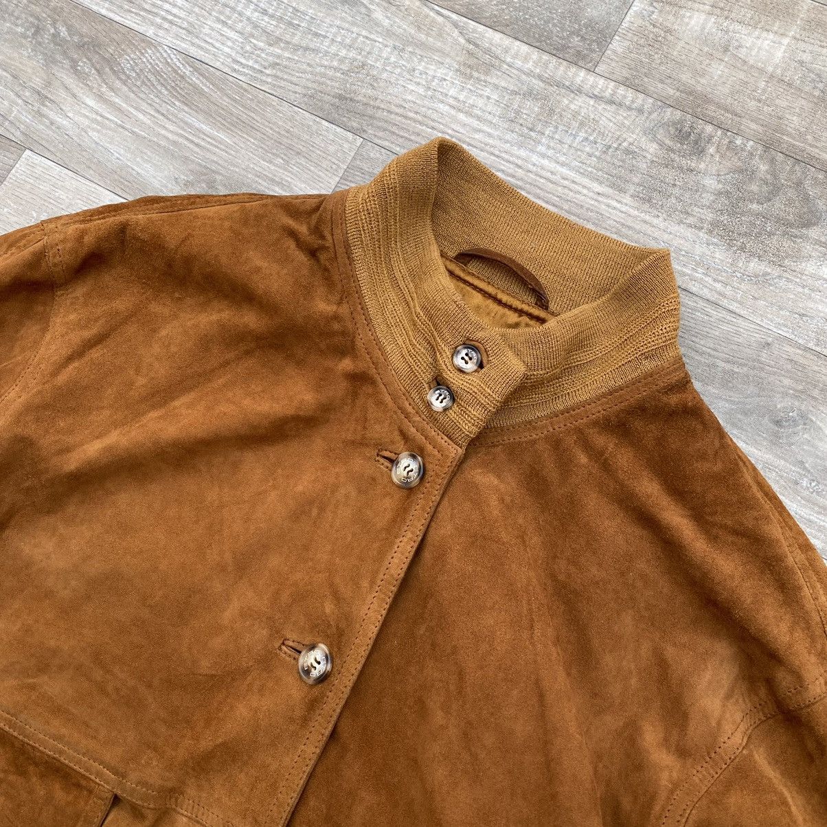 Etro Vintage Etro Real Suede Jacket Seize M Size M / US 6-8 / IT 42-44 - 2 Thumbnail