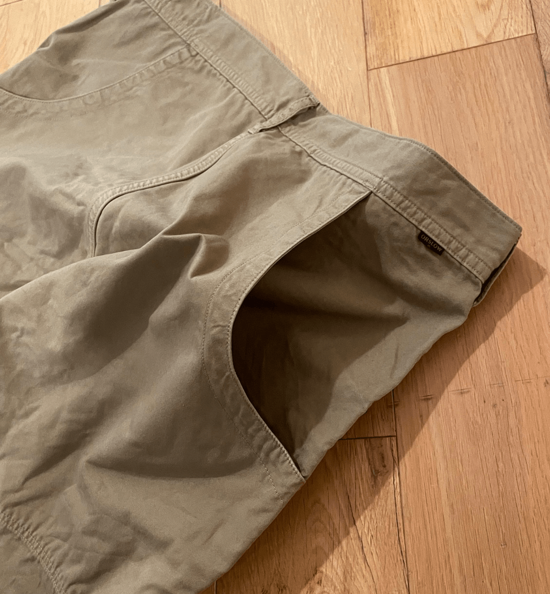 Orslow orSlow Poplin Shorts Beige Size 3 (34") Made in Japan Size US 34 / EU 50 - 5 Thumbnail