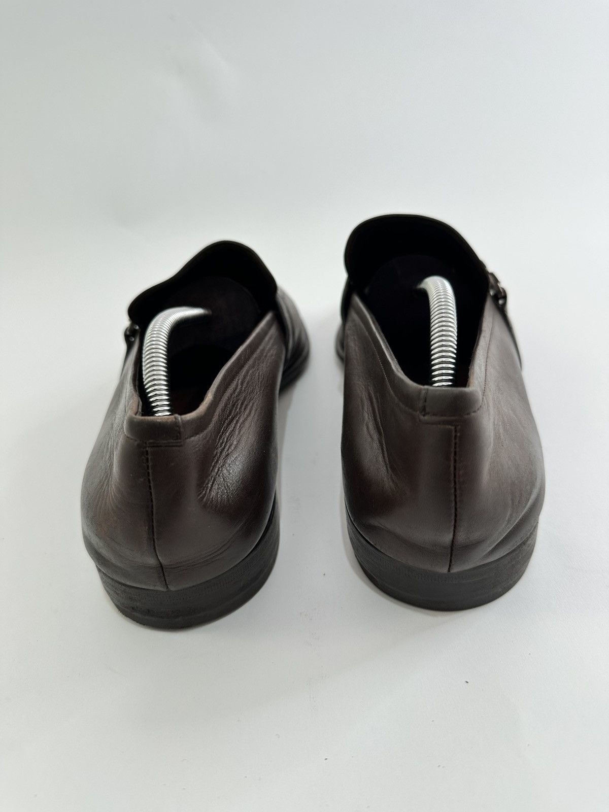 Prada Prada Brown Leather Slip on Loafers Size 8UK | 9 US | 42 EU Size US 9 / EU 42 - 5 Thumbnail